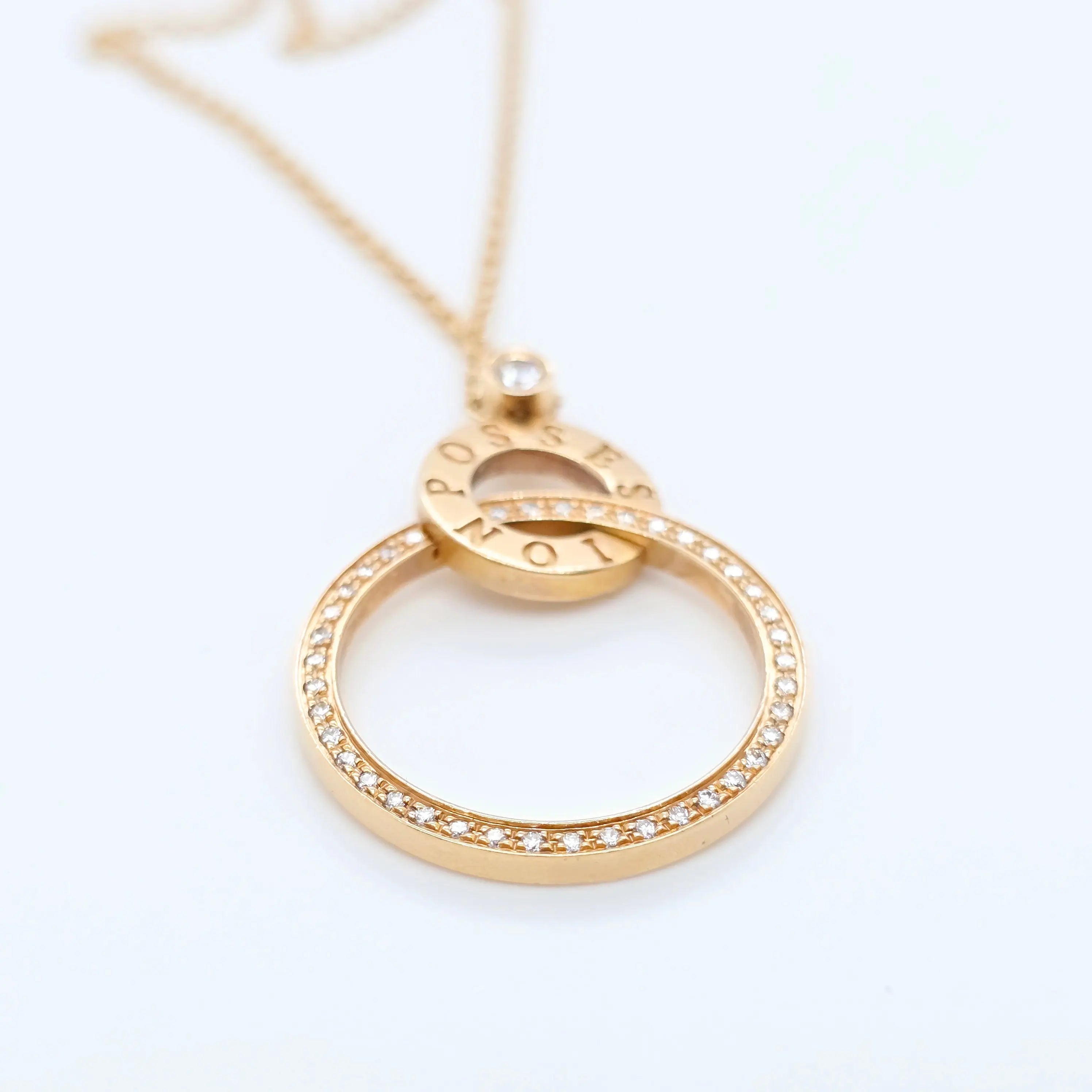 Piaget Possession Pendant Necklace | Diamond | 18K Yellow Gold Chloe's Jewellers