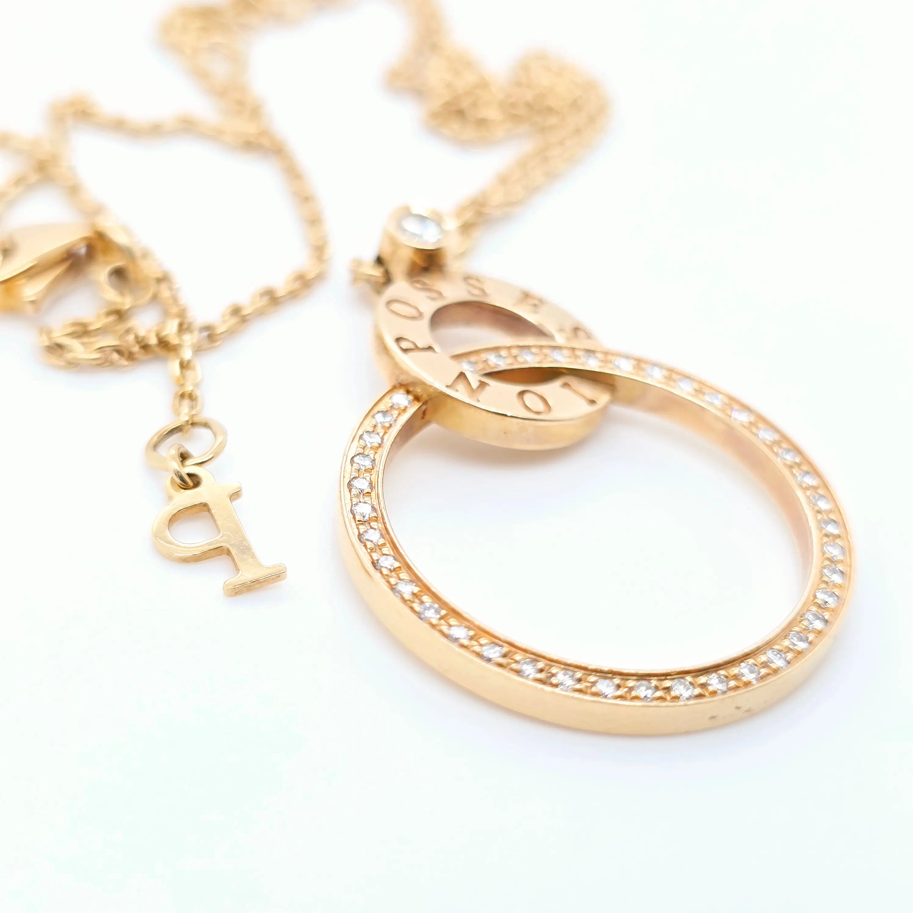 Piaget Possession Pendant Necklace | Diamond | 18K Yellow Gold Chloe's Jewellers