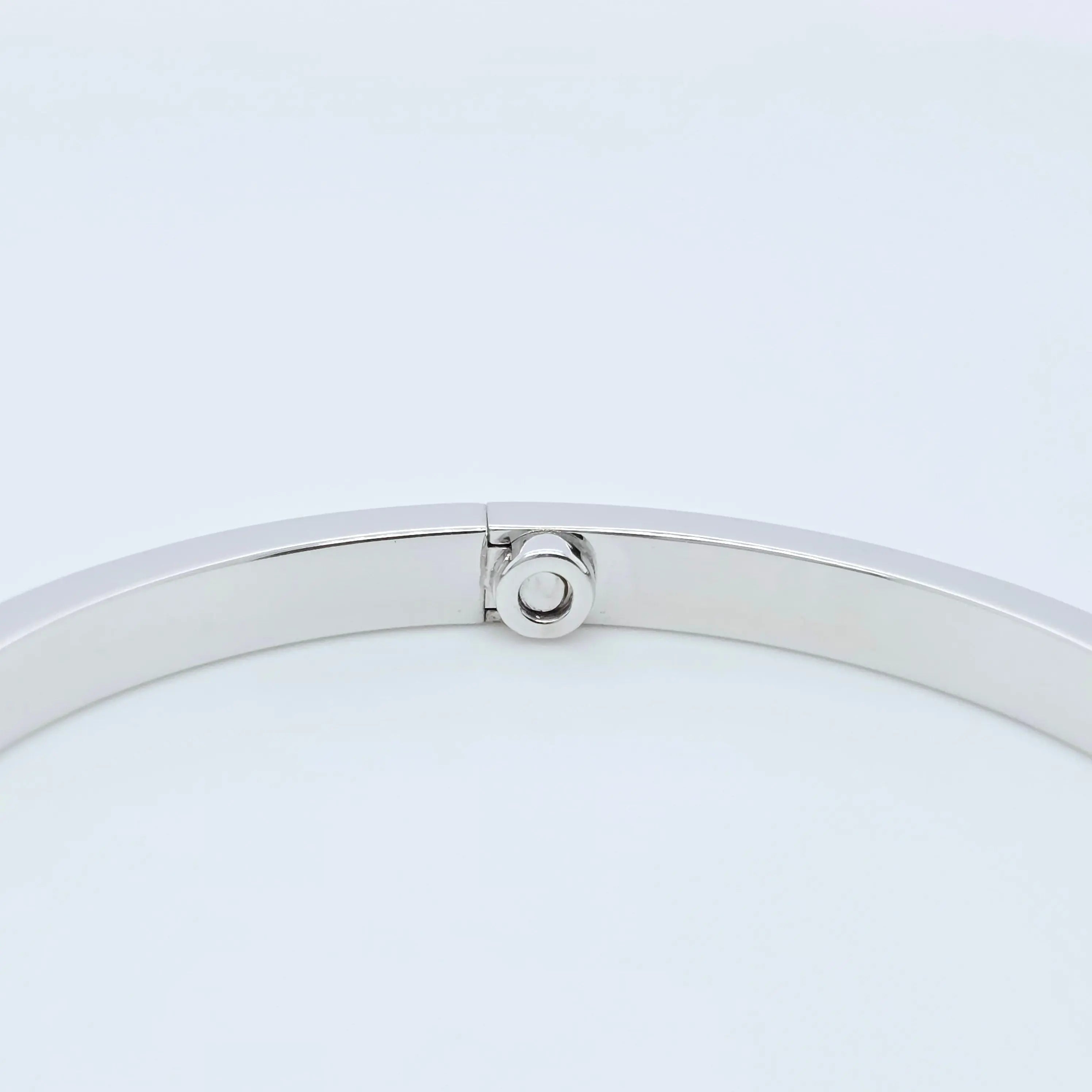 Cartier Love Diamond Bracelet – White Gold, Small Model, Size 16 Chloe's Jewellers