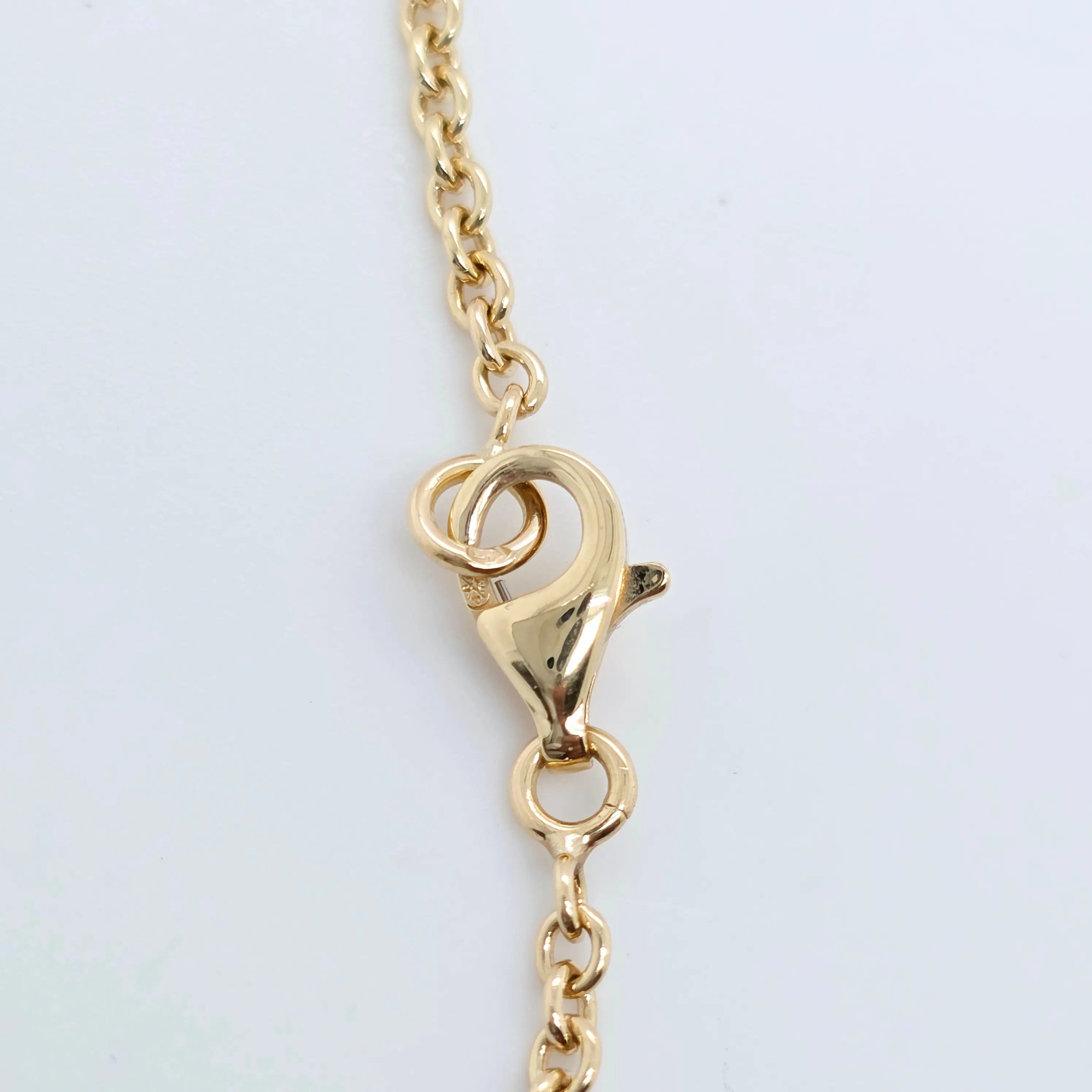 Vintage Cartier Trinity Necklace – 18ct Tri-Gold, 3 Pendants Chloe's Jewellers