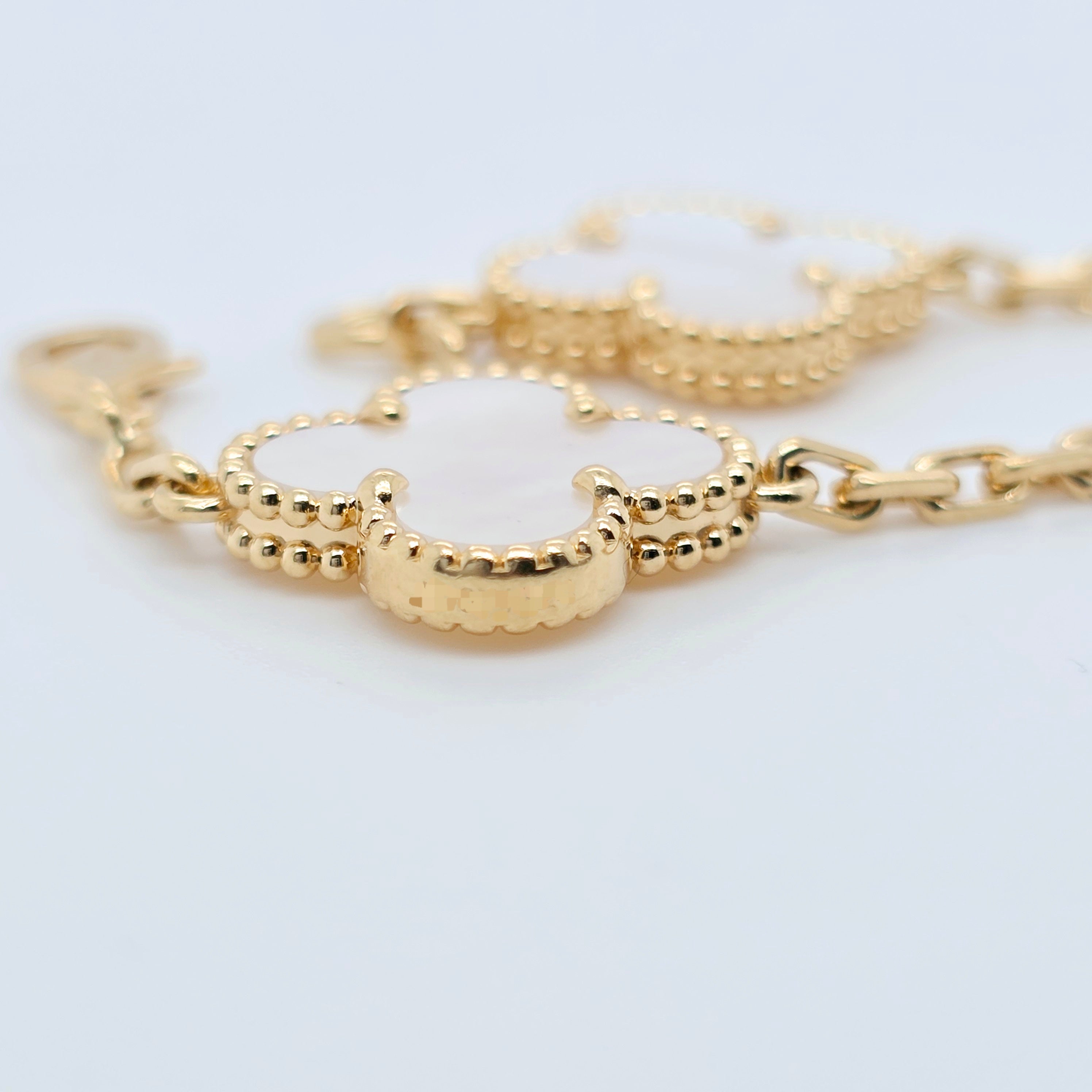 Van Cleef & Arpels Alhambra Bracelet – Mother of Pearl, 18ct Yellow Gold