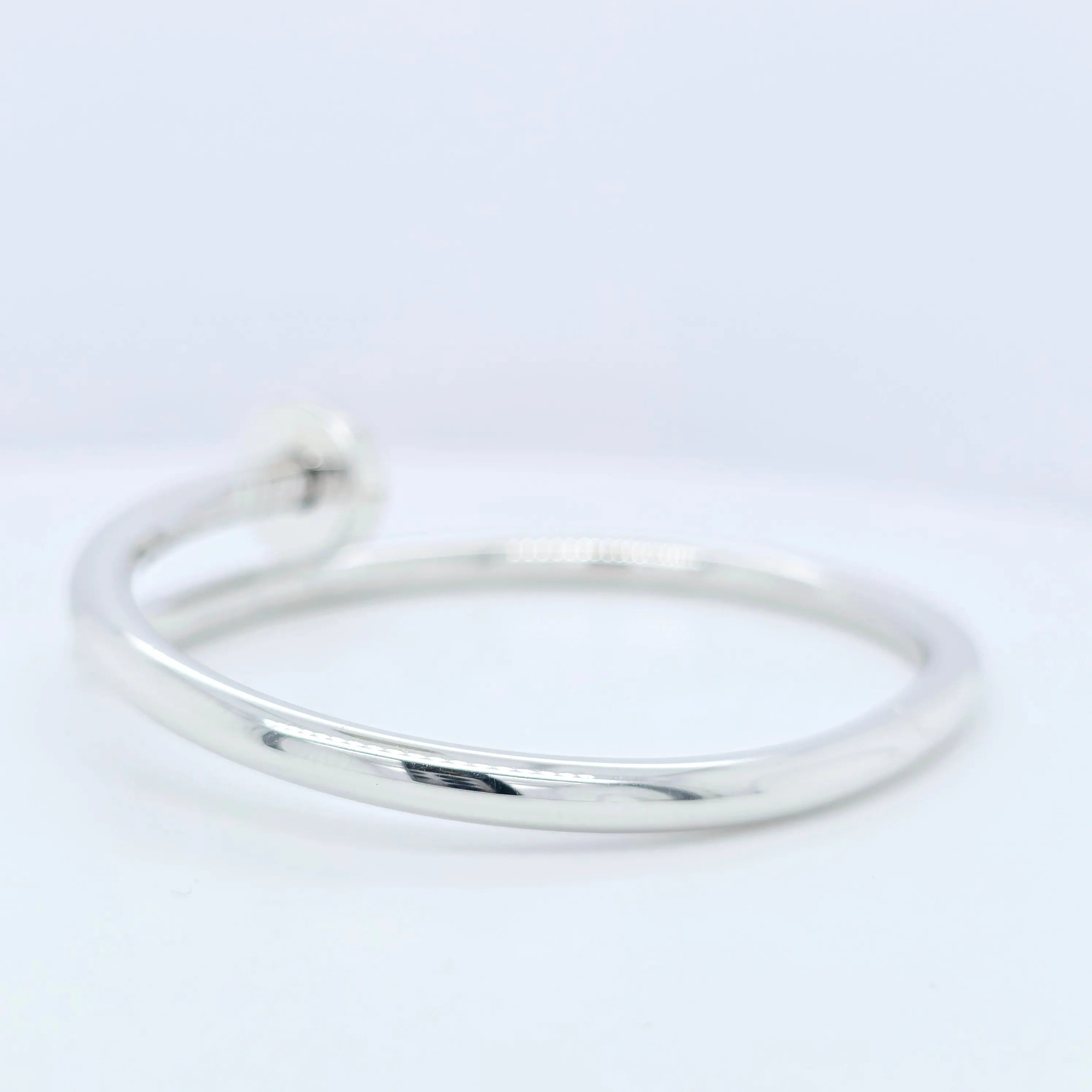 Pre-Owned Cartier Juste Un Clou Bracelet | 18K White Gold, Size 15 Chloe's Jewellers
