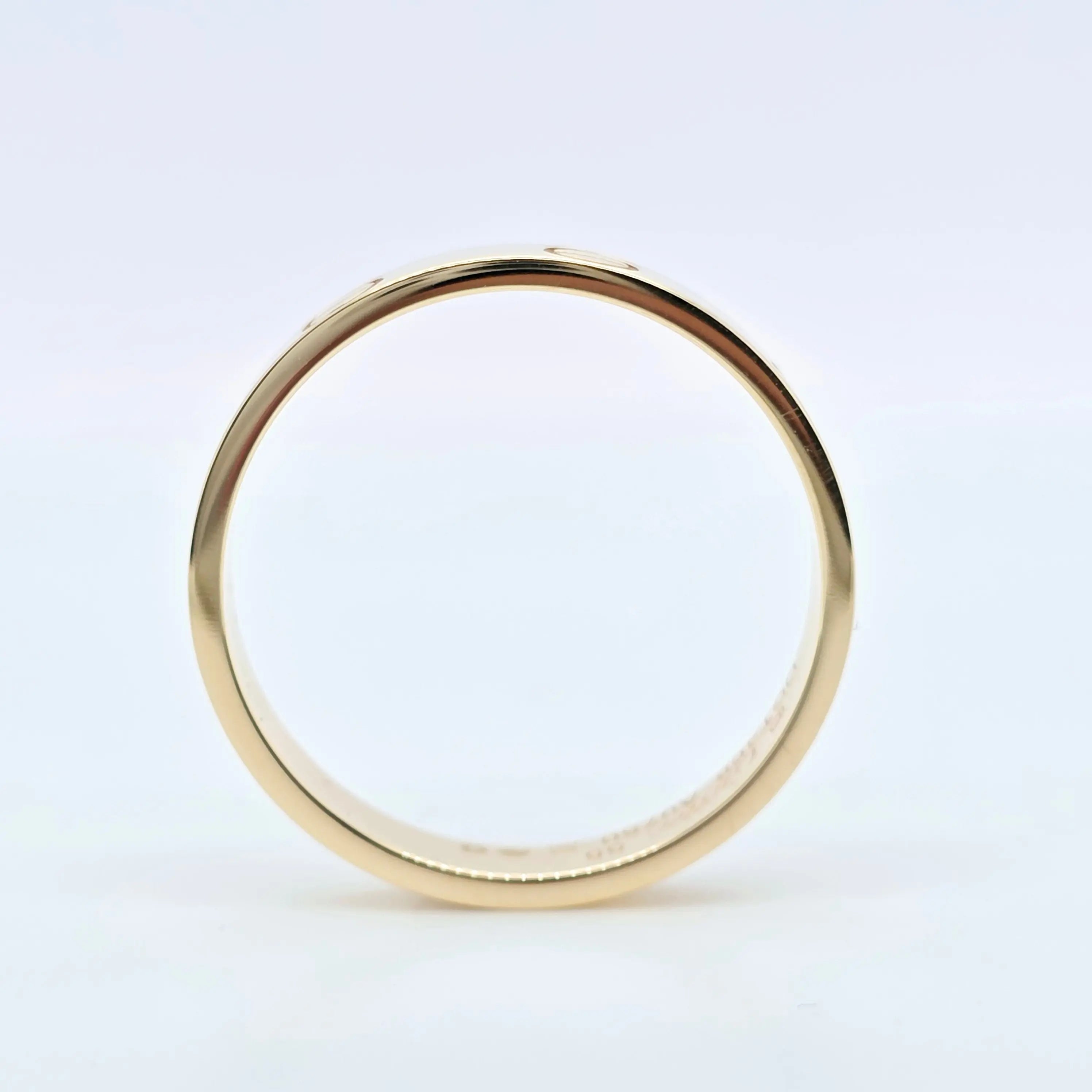 Pre-Owned Cartier Love Ring – Small Model in 18K Yellow Gold Chloe's Jewellers