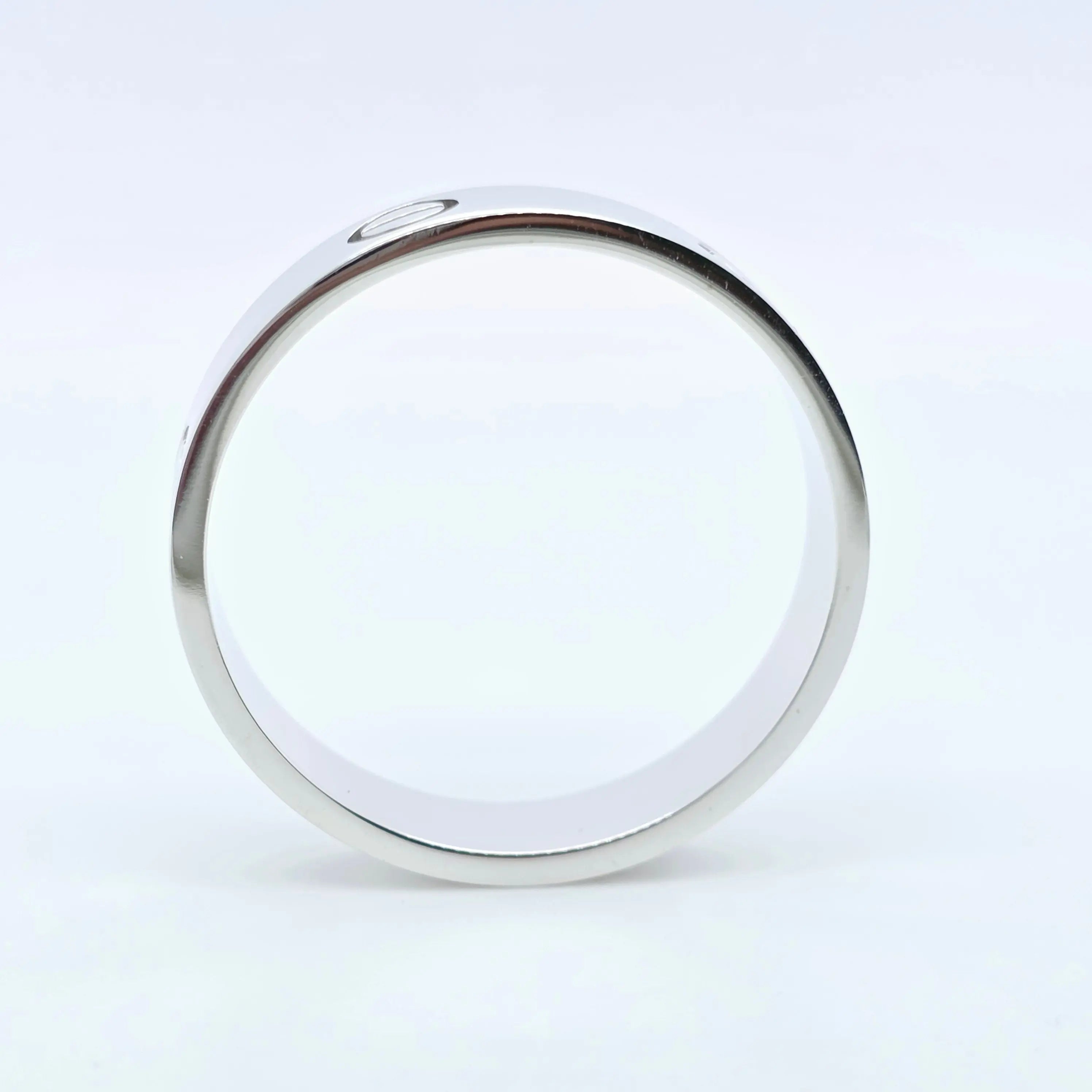 Cartier Love Ring, Classic Model, 18ct White Gold, Size 68/ Size Z Chloe's Jewellers