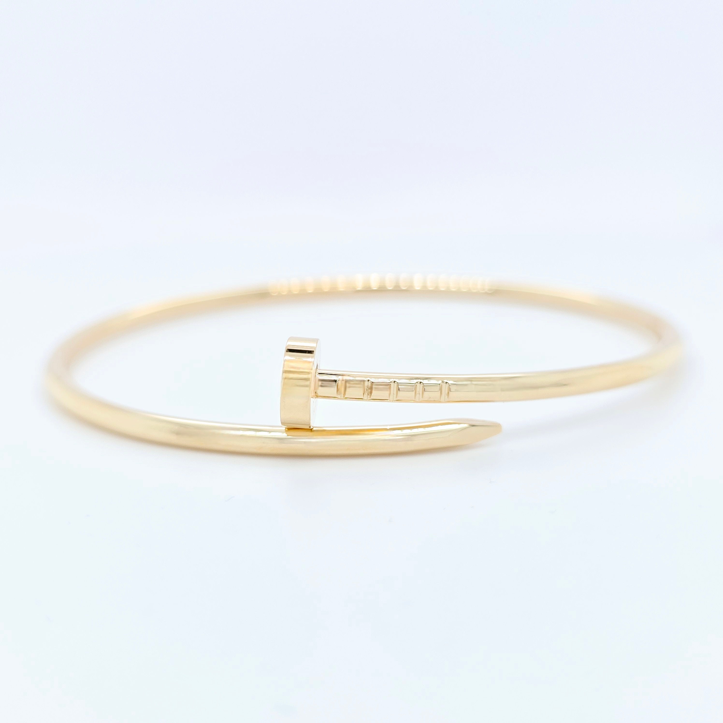 Cartier Juste Un Clou Bracelet, Small Model, 18ct Yellow Gold, Size 17, Papers Chloe's Jewellers