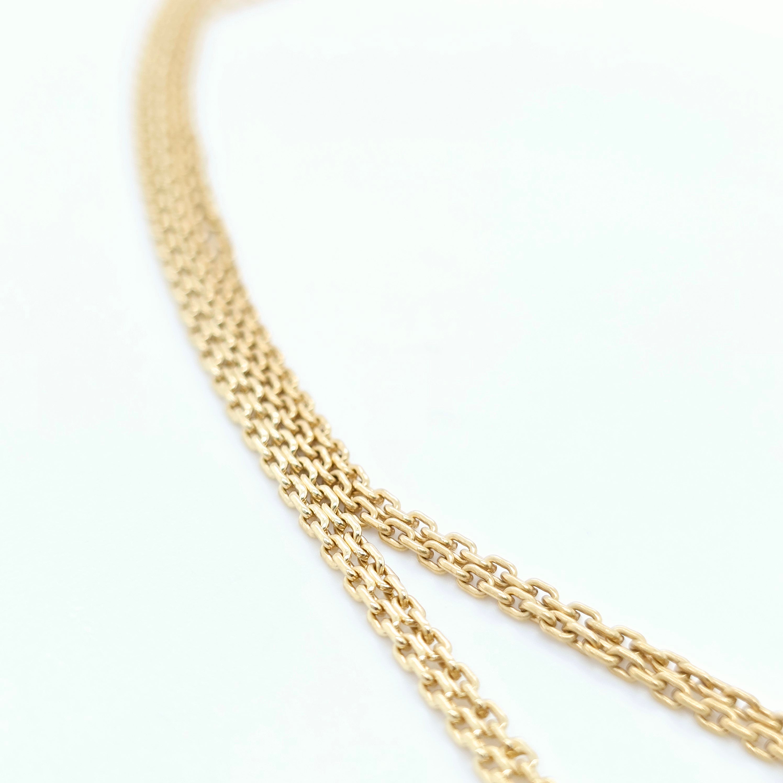 Tiffany & Co. HardWear Pendant Necklace | 18K Yellow Gold | 16"