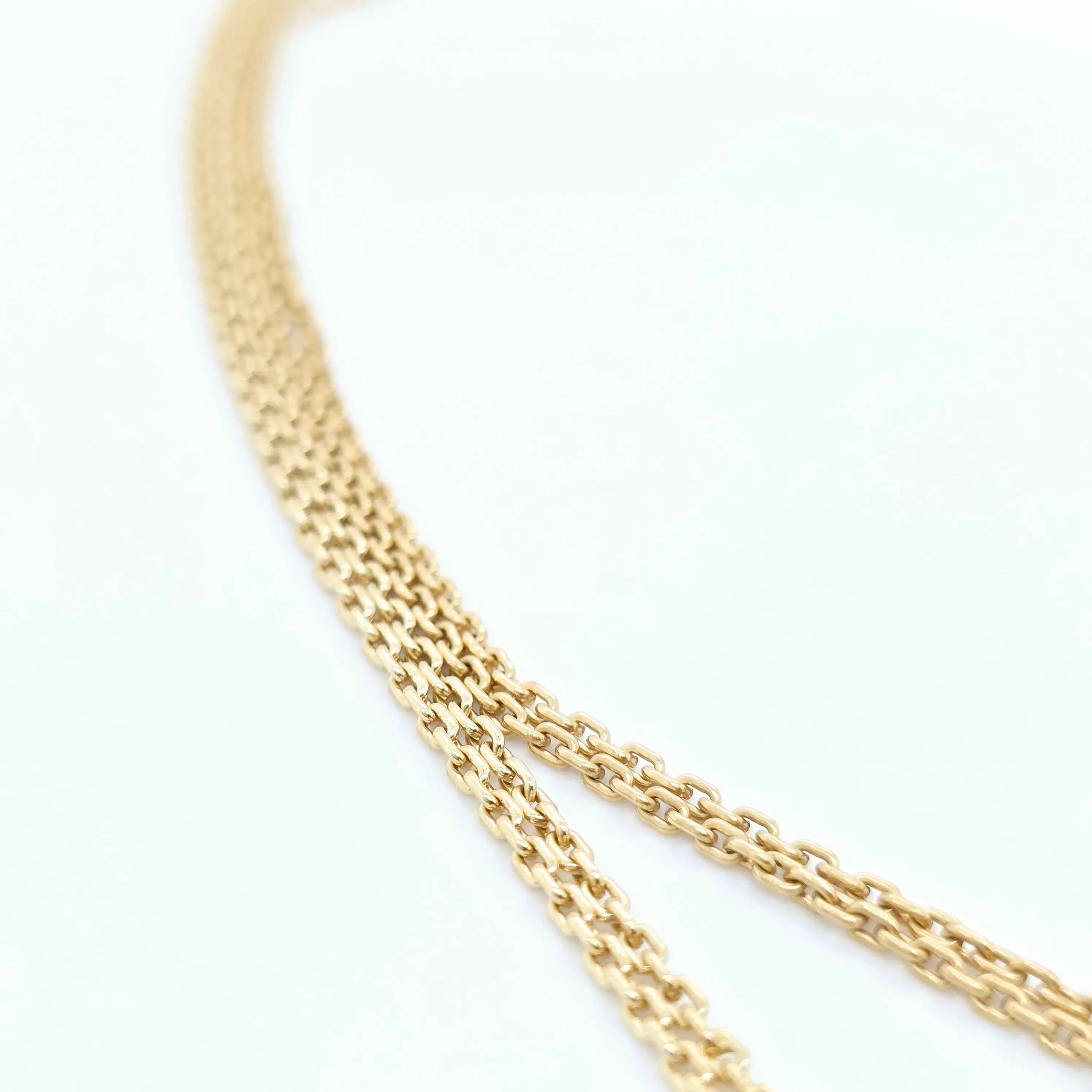 Tiffany & Co. HardWear Pendant Necklace | 18K Yellow Gold | 16" Chloe's Jewellers