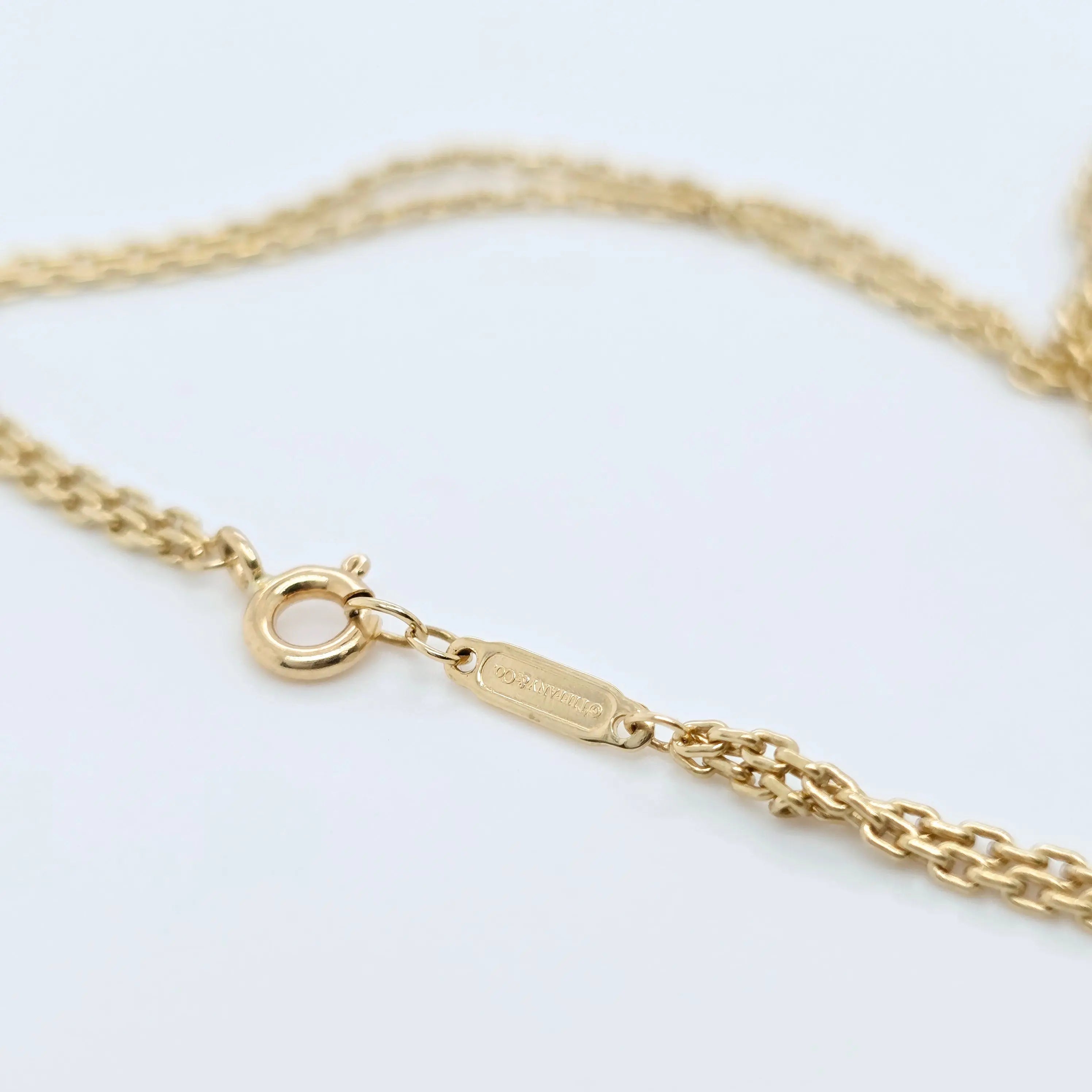 Tiffany & Co. HardWear Pendant Necklace | 18K Yellow Gold | 16" Chloe's Jewellers