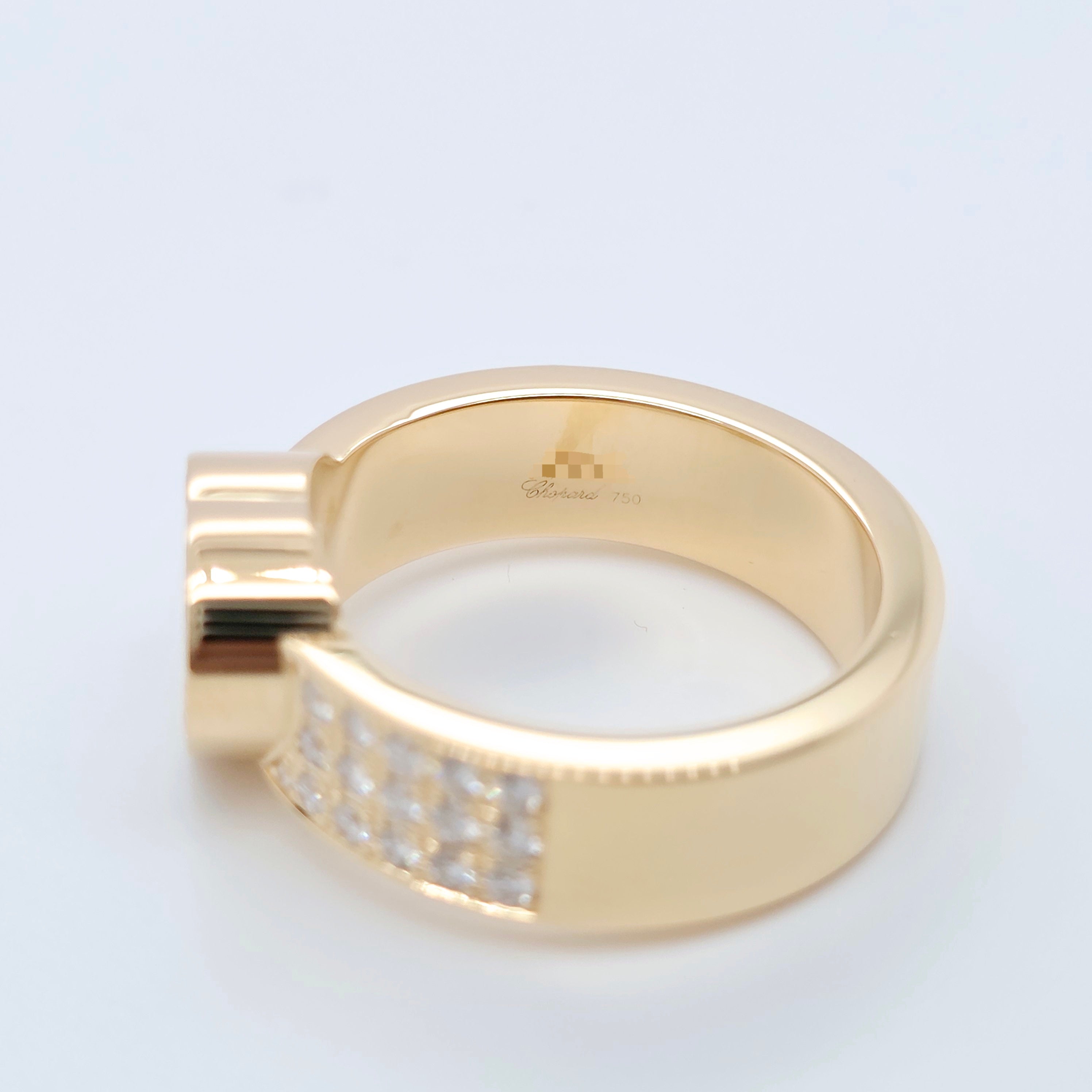 Chopard Happy Diamonds Heart Ring, 18ct Yellow Gold, Size O Chloe's Jewellers