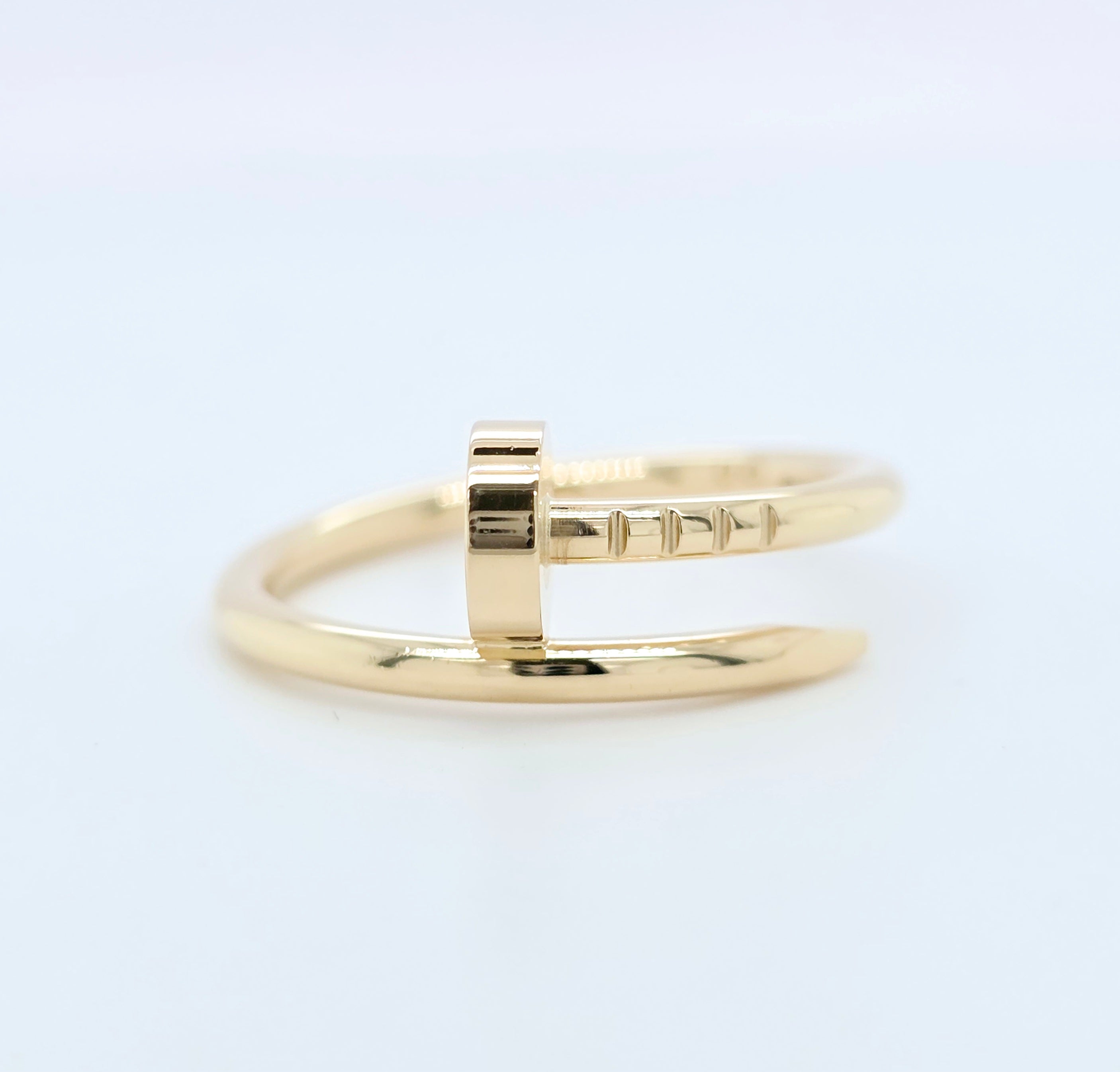 Cartier Juste Un Clou Ring, Small Model, 18ct Yellow Gold, Size 52 Chloe's Jewellers