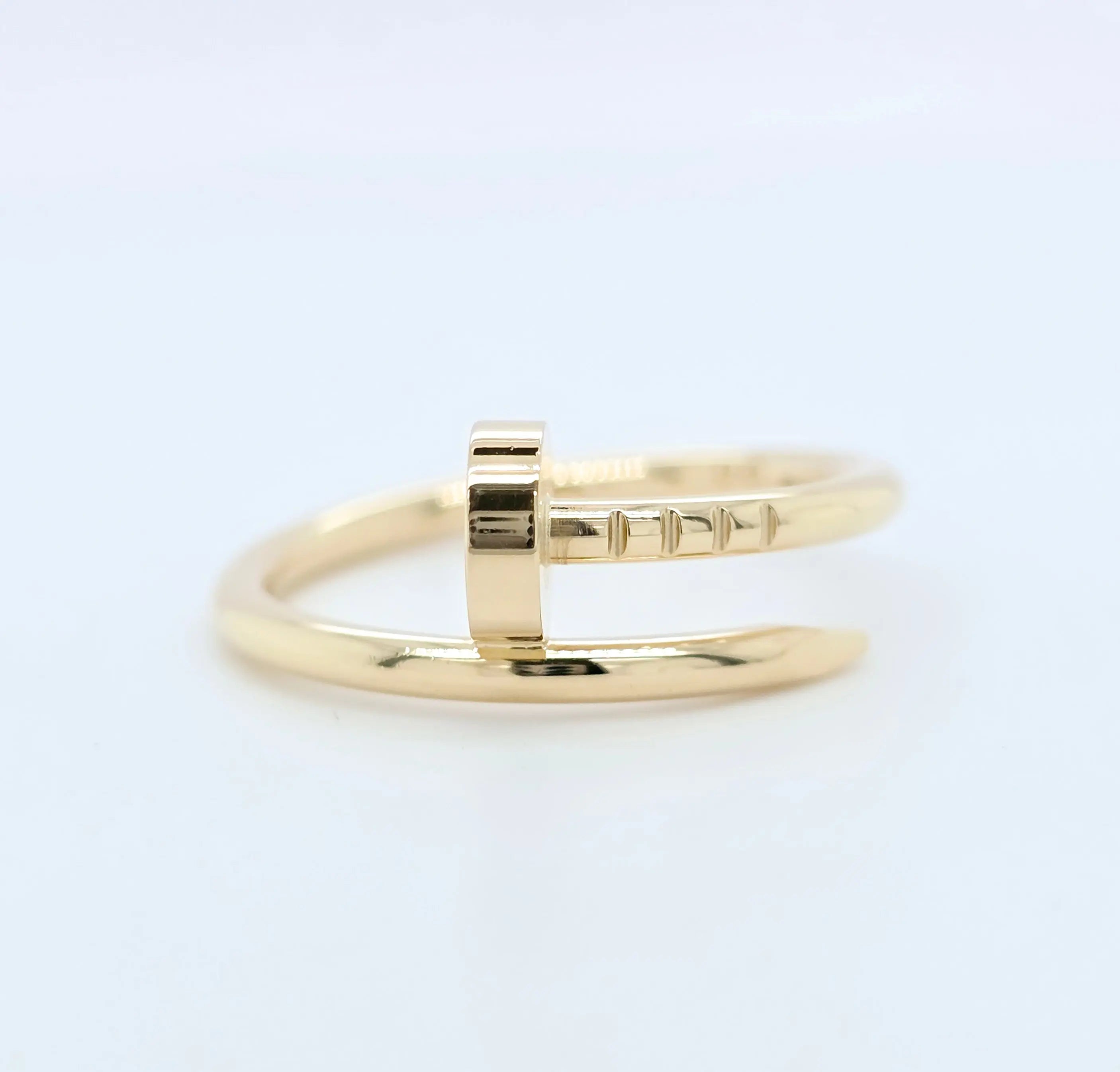 Cartier Juste Un Clou Ring, Small Model, 18ct Yellow Gold, Size 52 Chloe's Jewellers