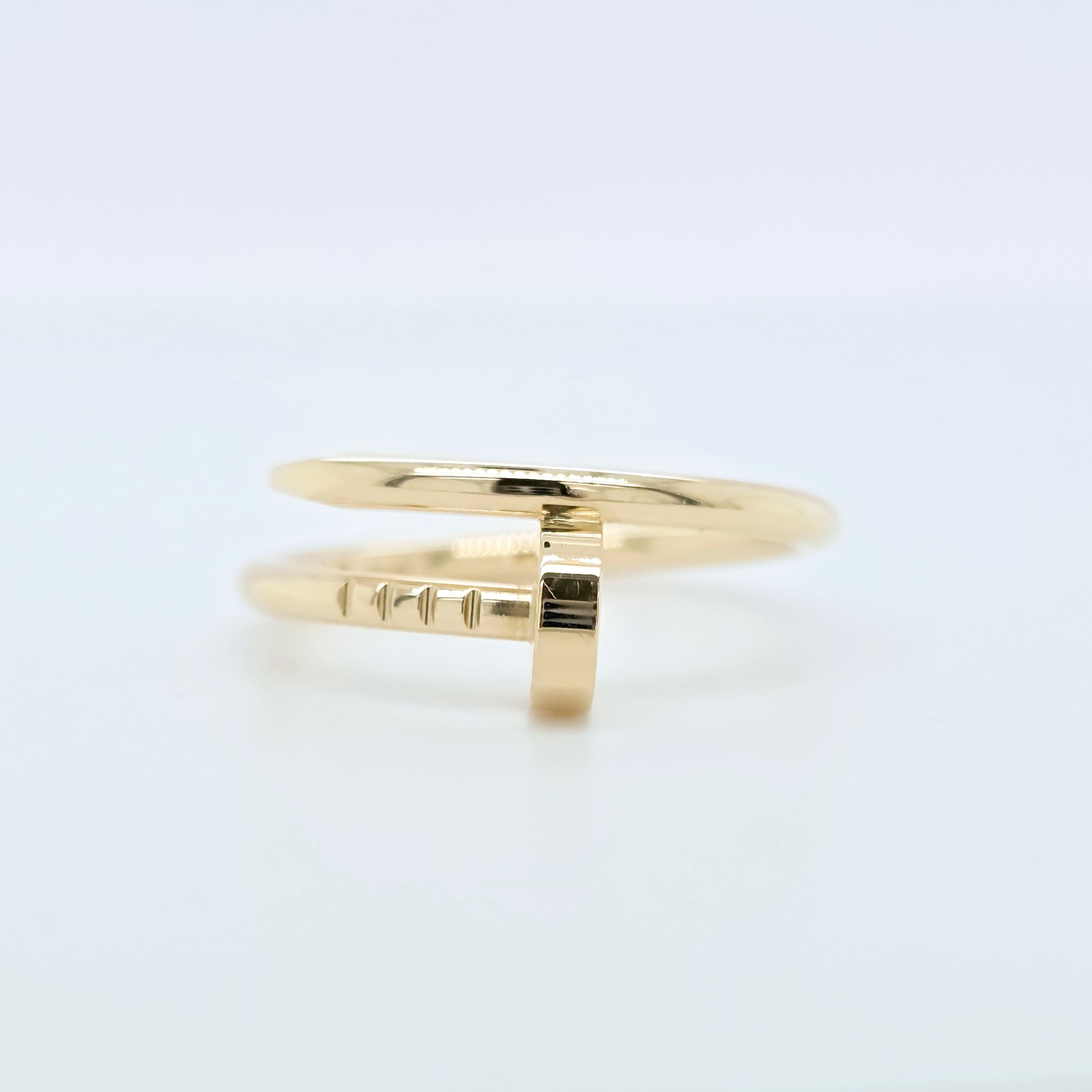 Cartier Juste Un Clou Ring, Small Model, 18ct Yellow Gold, Size 52