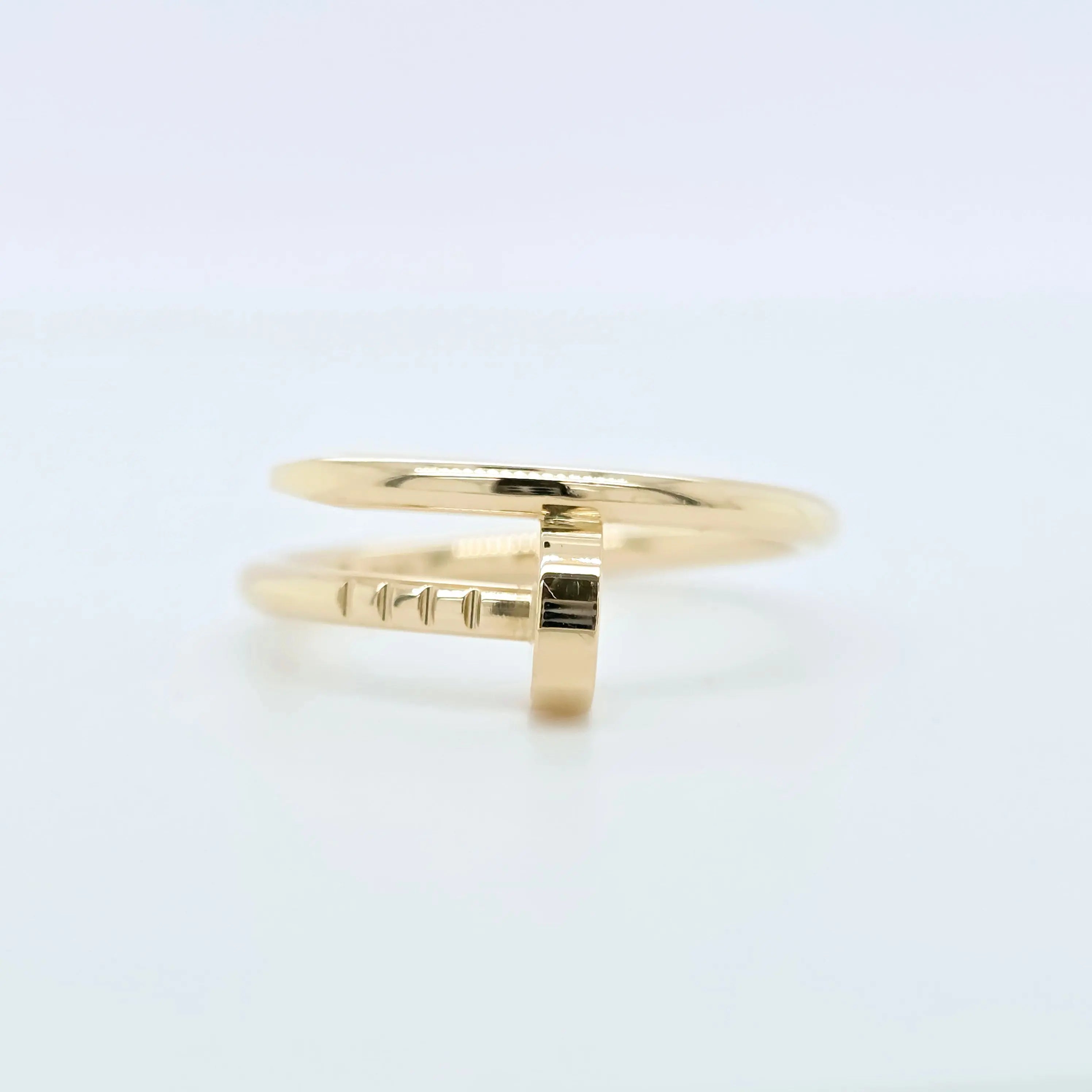 Cartier Juste Un Clou Ring, Small Model, 18ct Yellow Gold, Size 52 Chloe's Jewellers