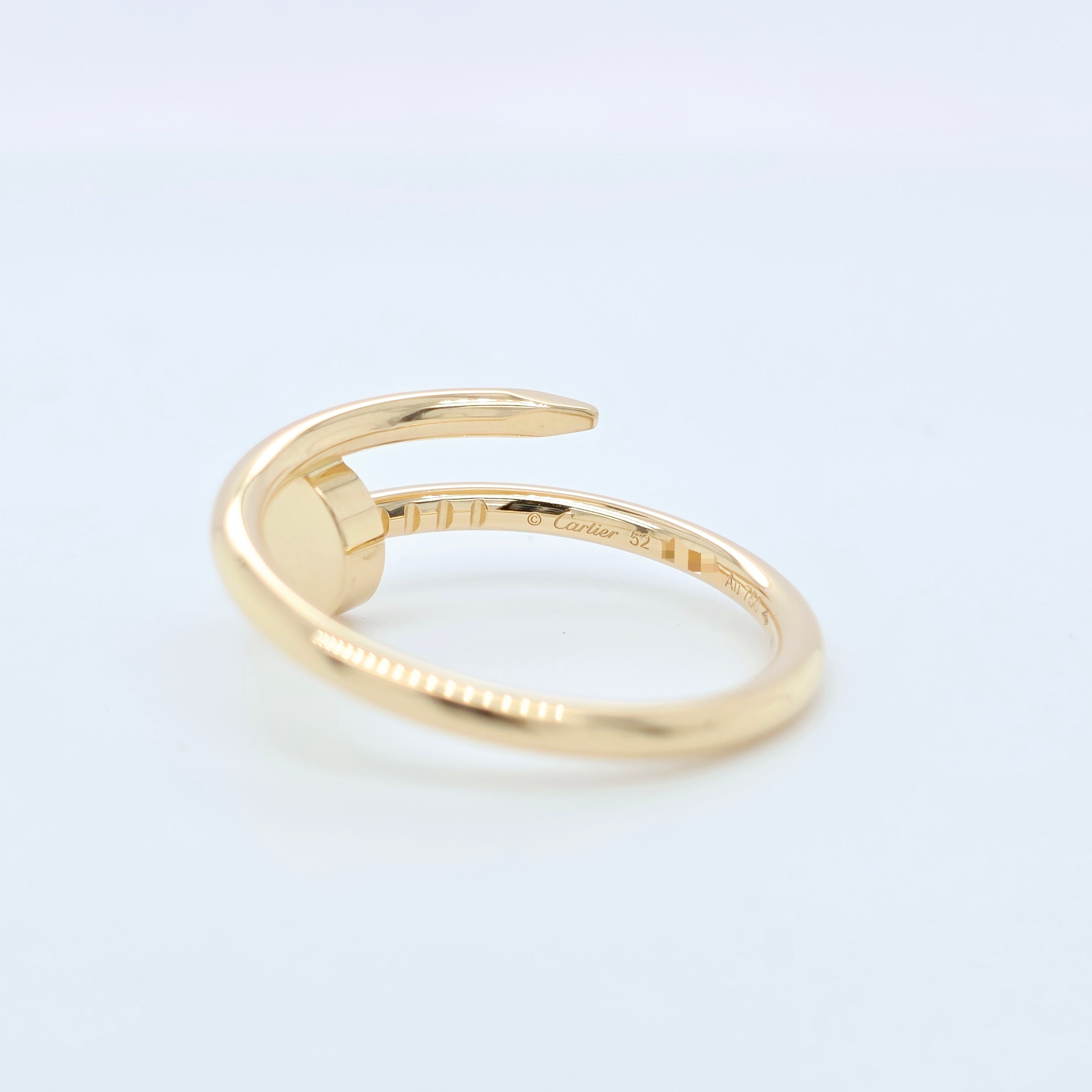 Cartier Juste Un Clou Ring, Small Model, 18ct Yellow Gold, Size 52