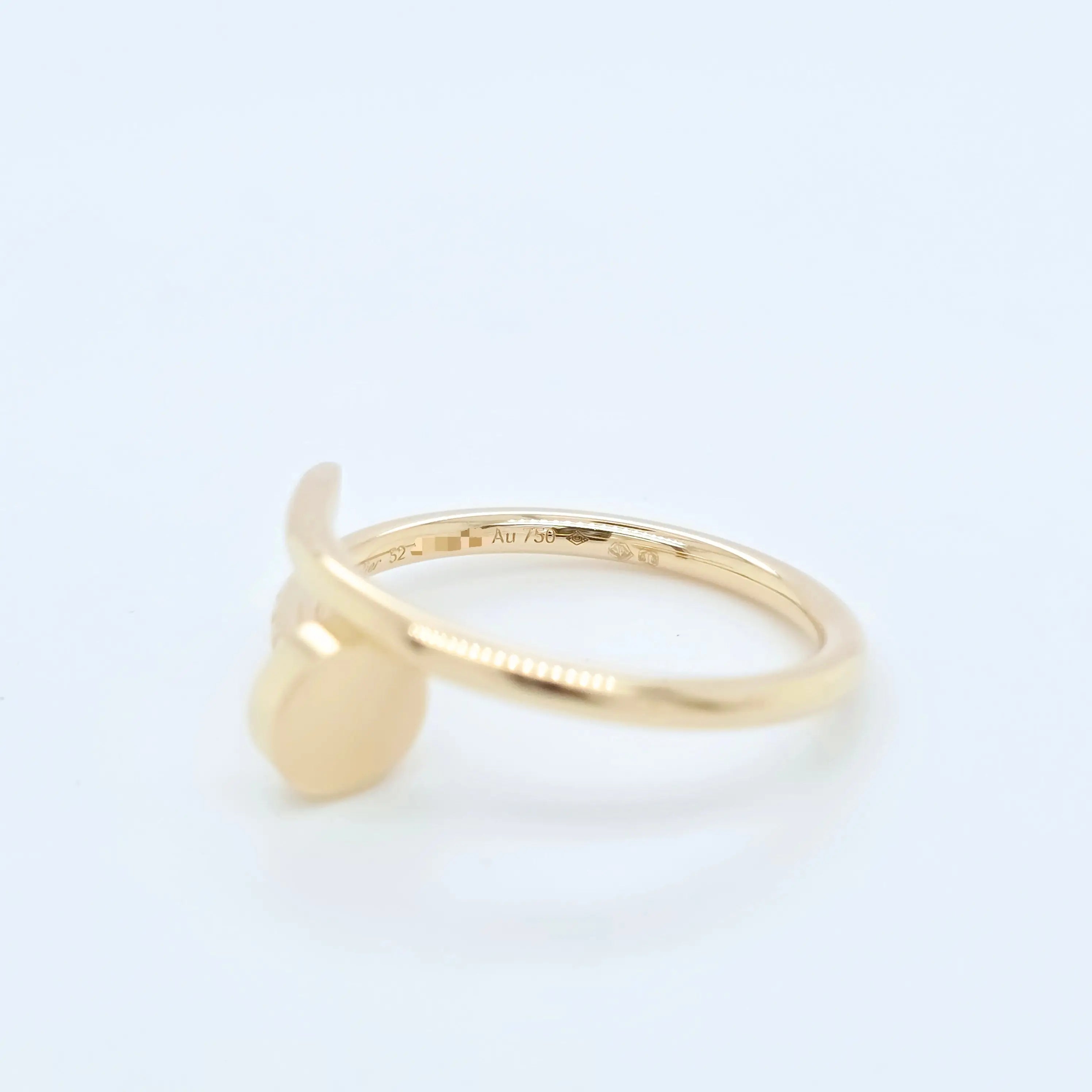 Cartier Juste Un Clou Ring, Small Model, 18ct Yellow Gold, Size 52 Chloe's Jewellers