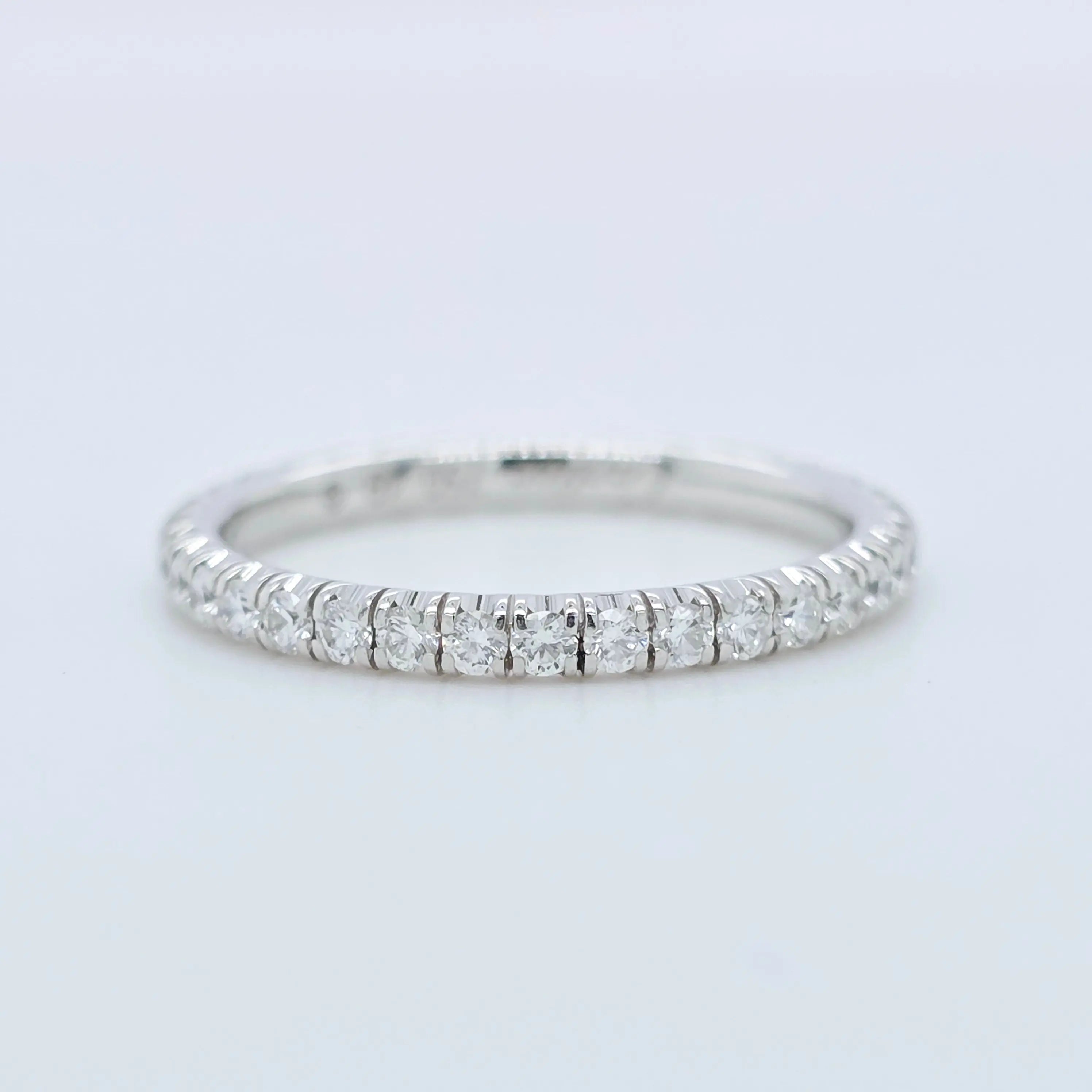 Cartier Etincelle De Cartier Wedding Band, 18ct White Gold, Size 49 Chloe's Jewellers