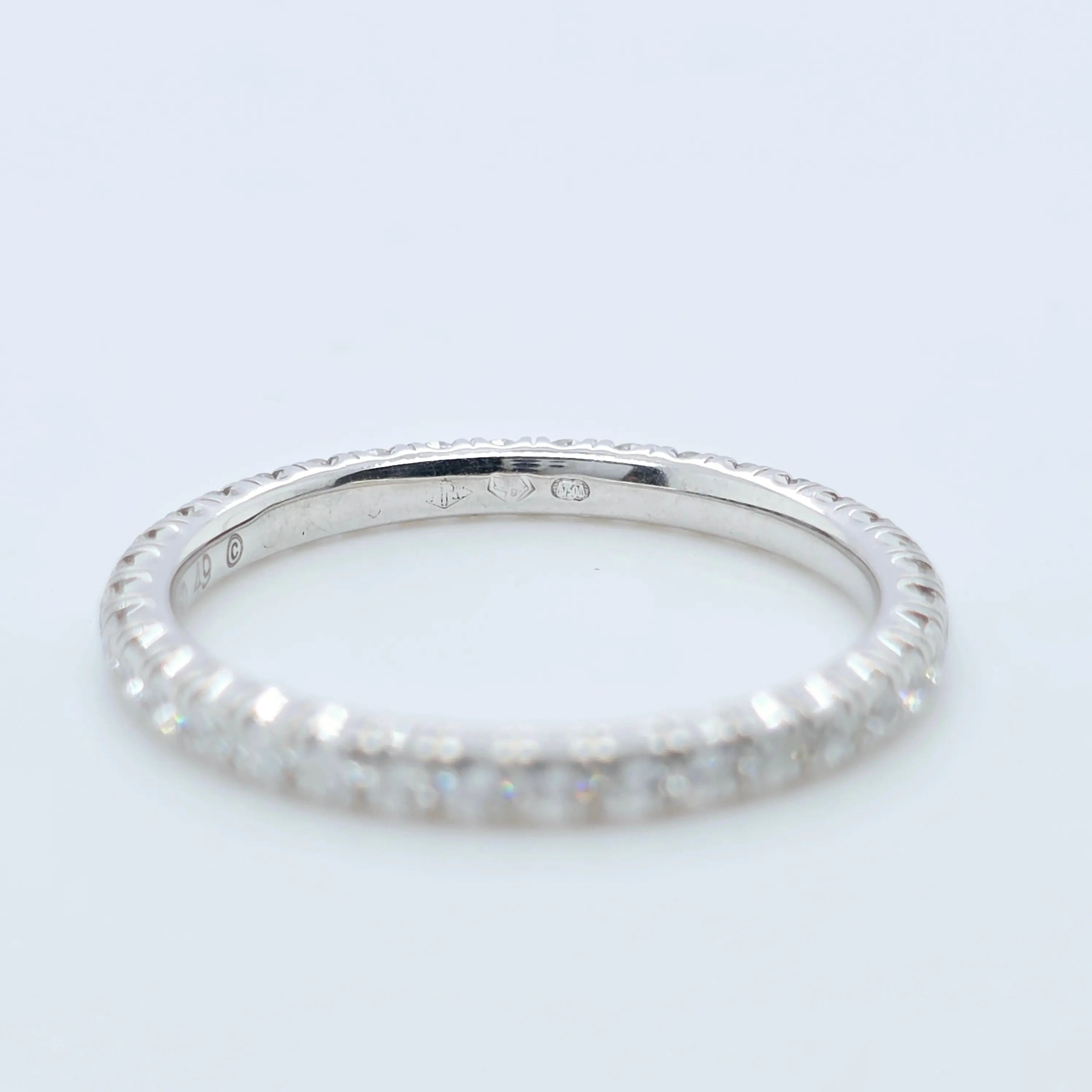 Cartier Etincelle De Cartier Wedding Band, 18ct White Gold, Size 49 Chloe's Jewellers