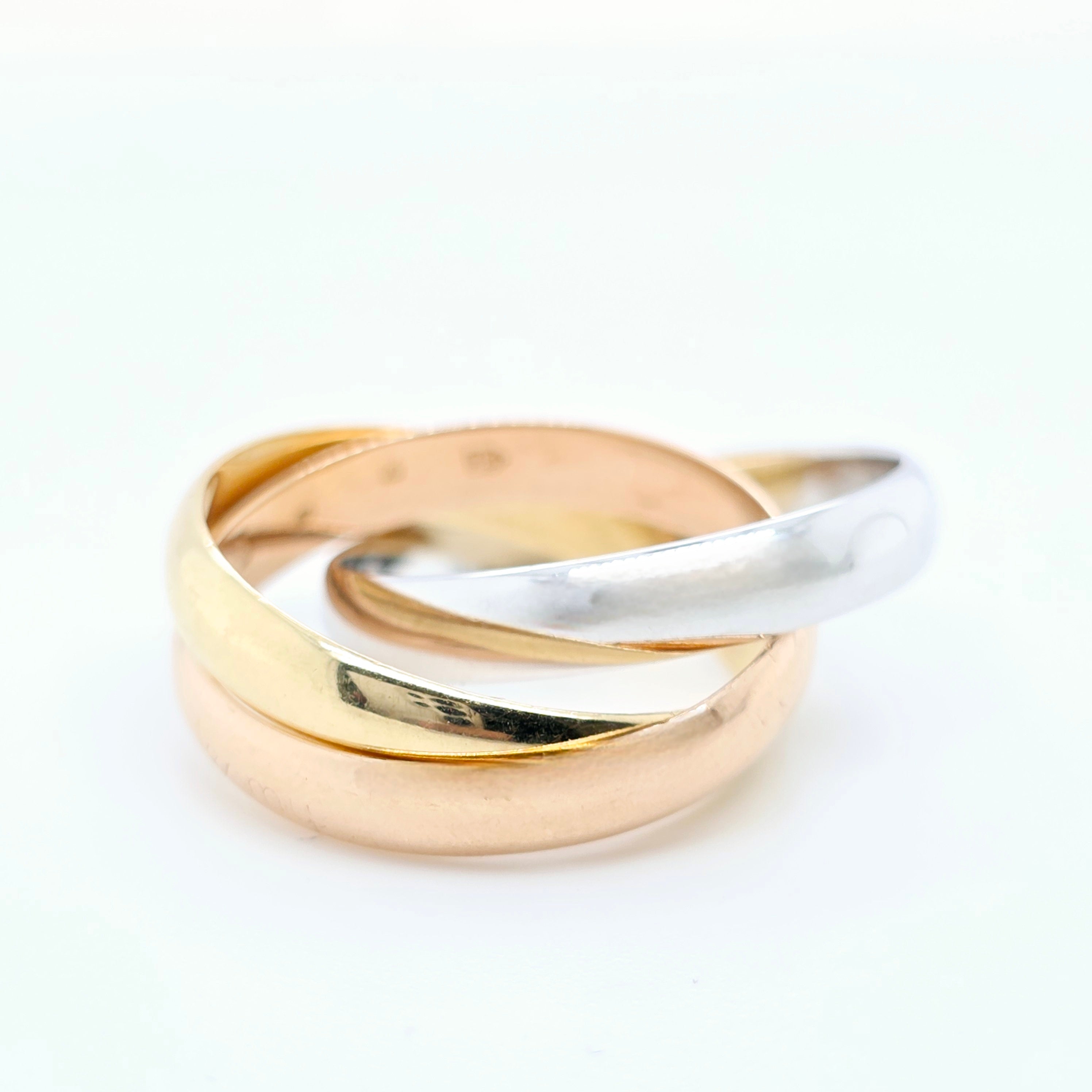 Cartier Les Must De Cartier Trinity Ring, Size 47