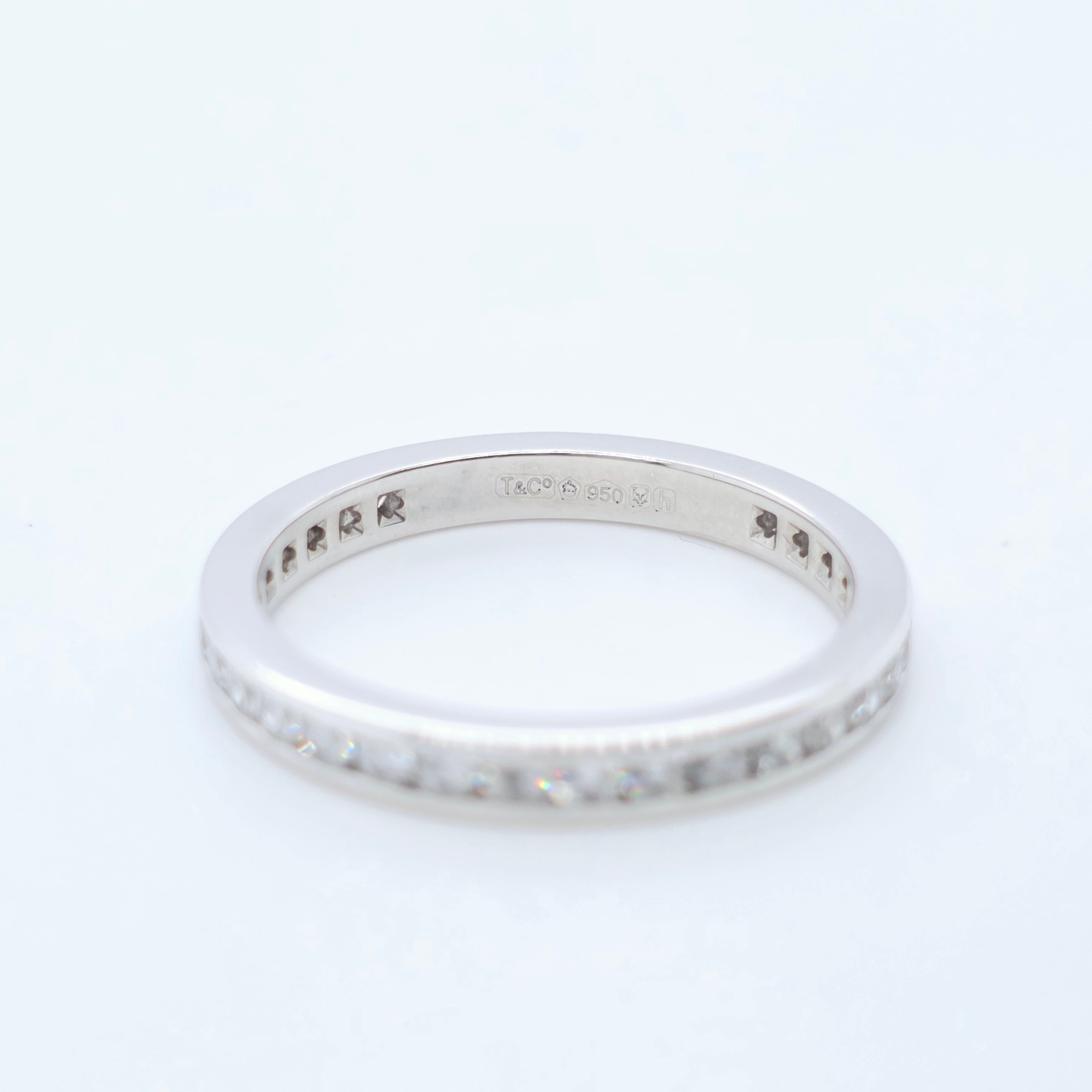 Tiffany & Co. 0.61ct Diamond Full Eternity Ring, Platinum, Size L