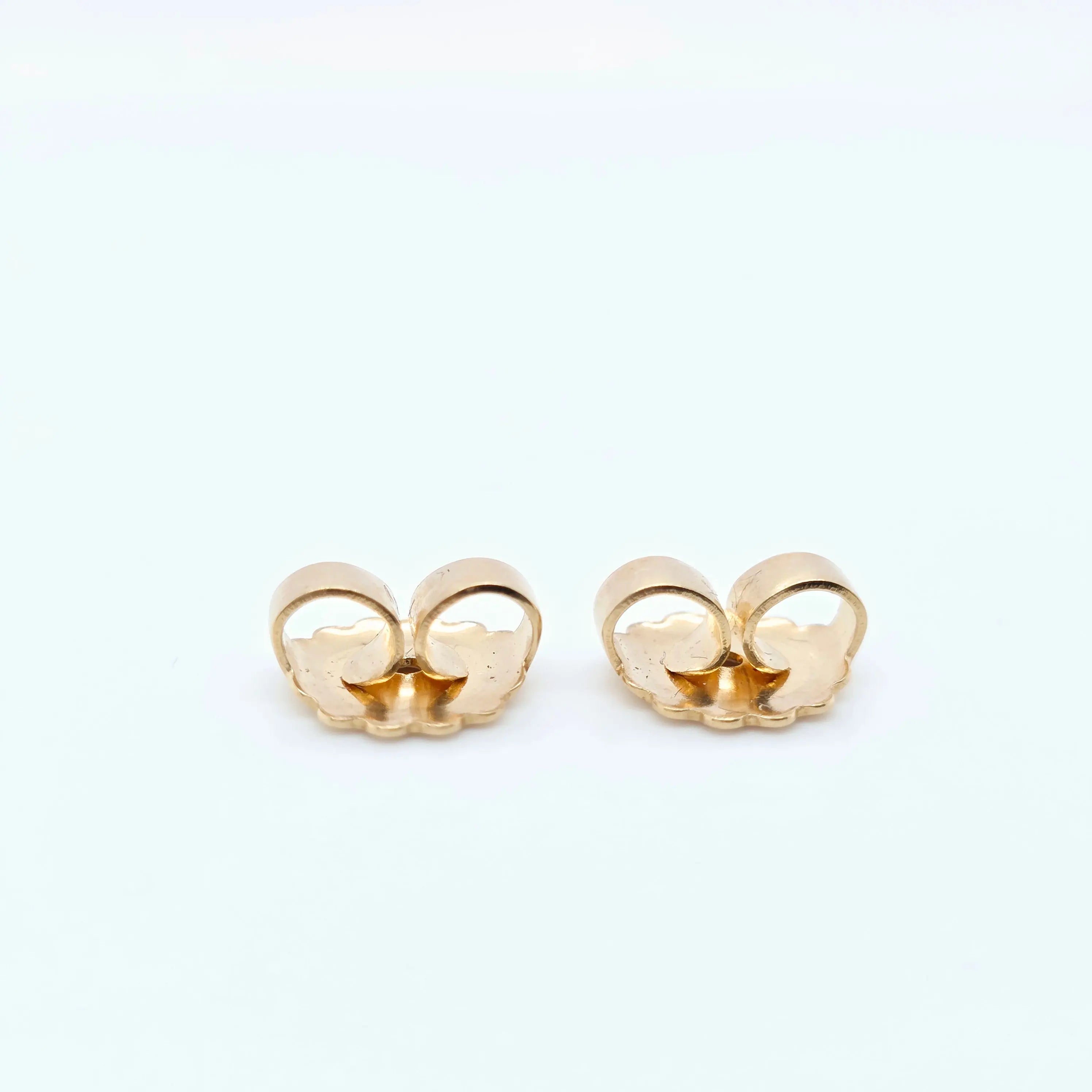 Tiffany & Co. Schlumberger Plat & 18ct Yellow Gold Mabe Pearl & Diamonds Earrings Chloe's Jewellers