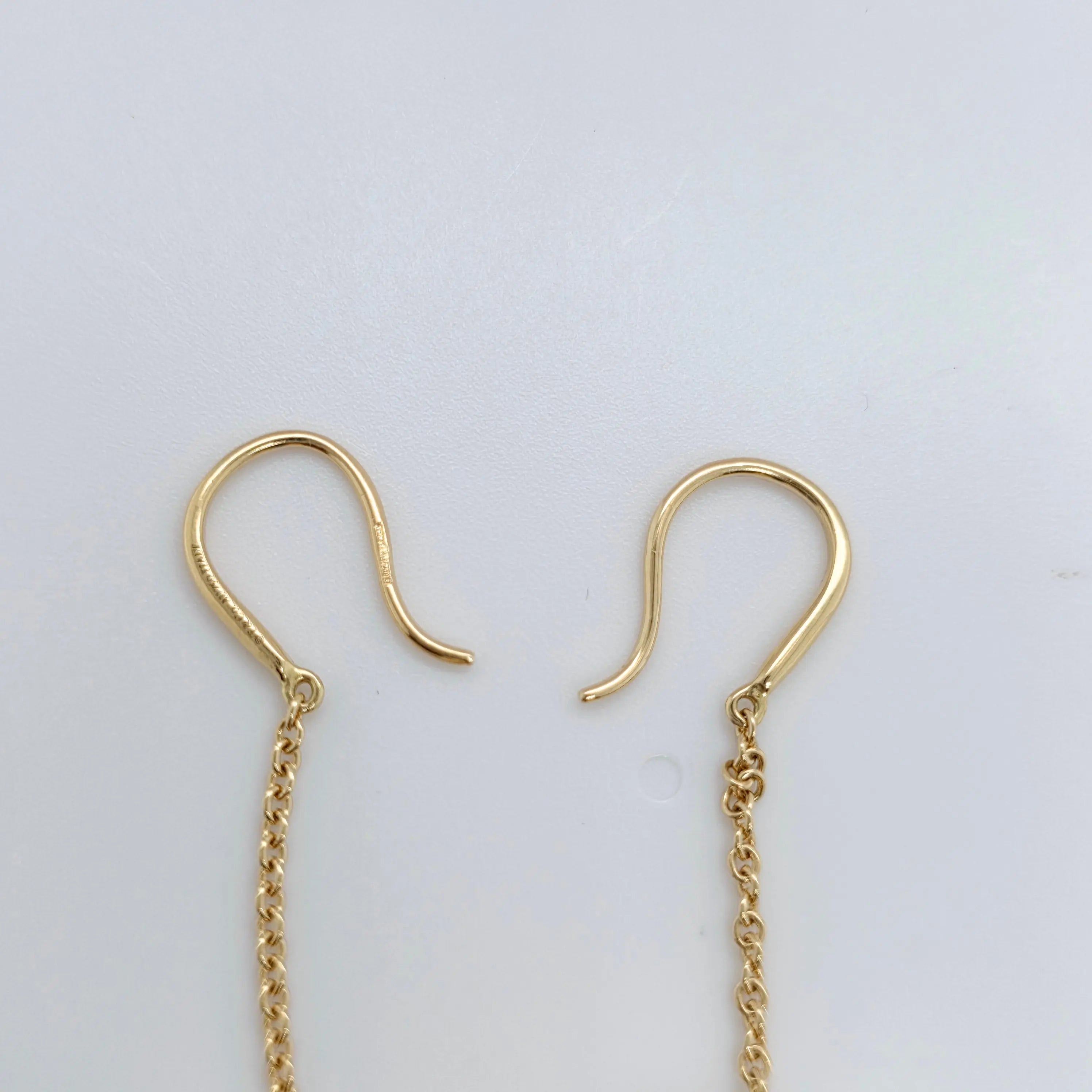 Tiffany & Co. 18ct Yellow Gold Ball Hook Earrings Chloe's Jewellers
