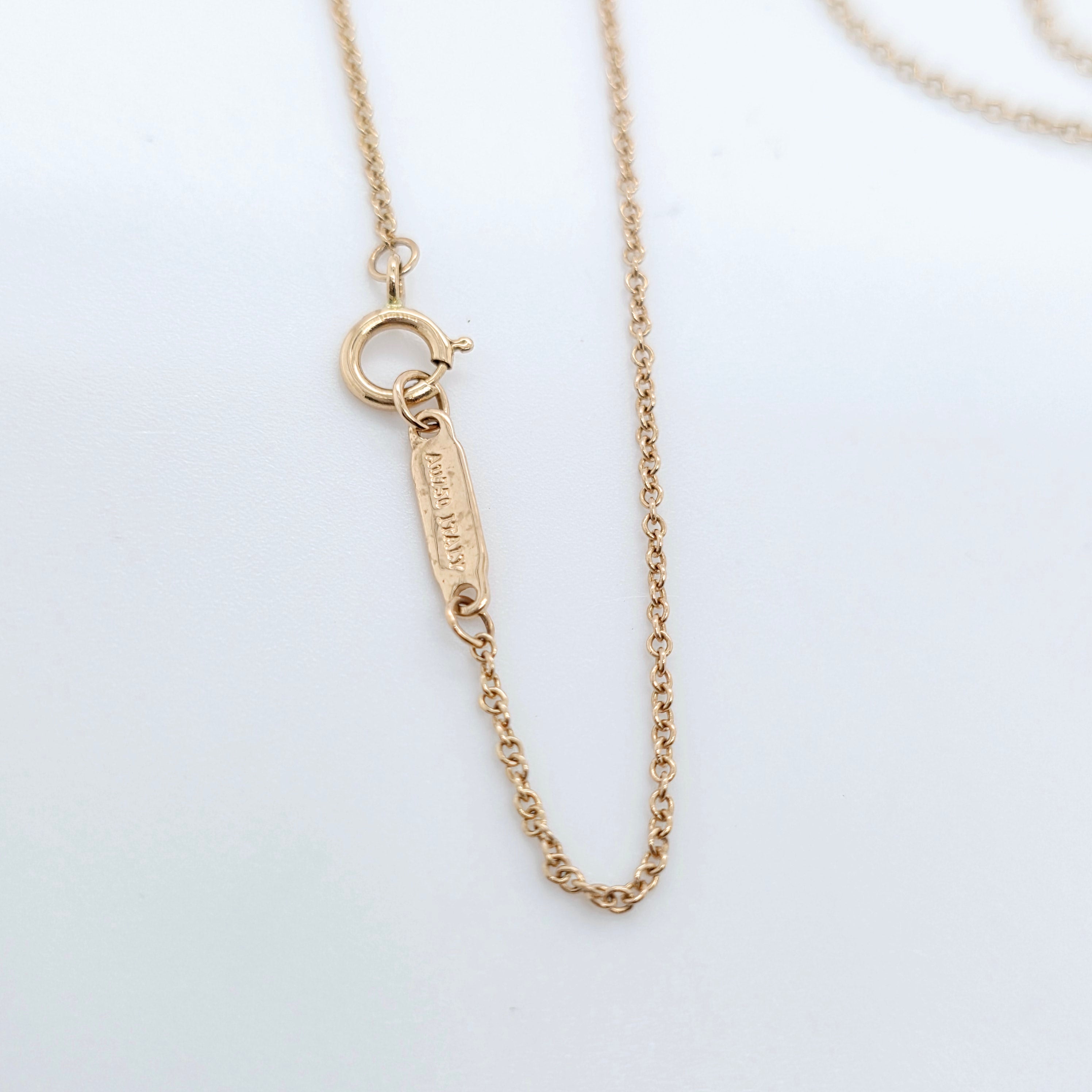 Tiffany & Co. T Diamond Circle Pendant, 18ct Rose Gold