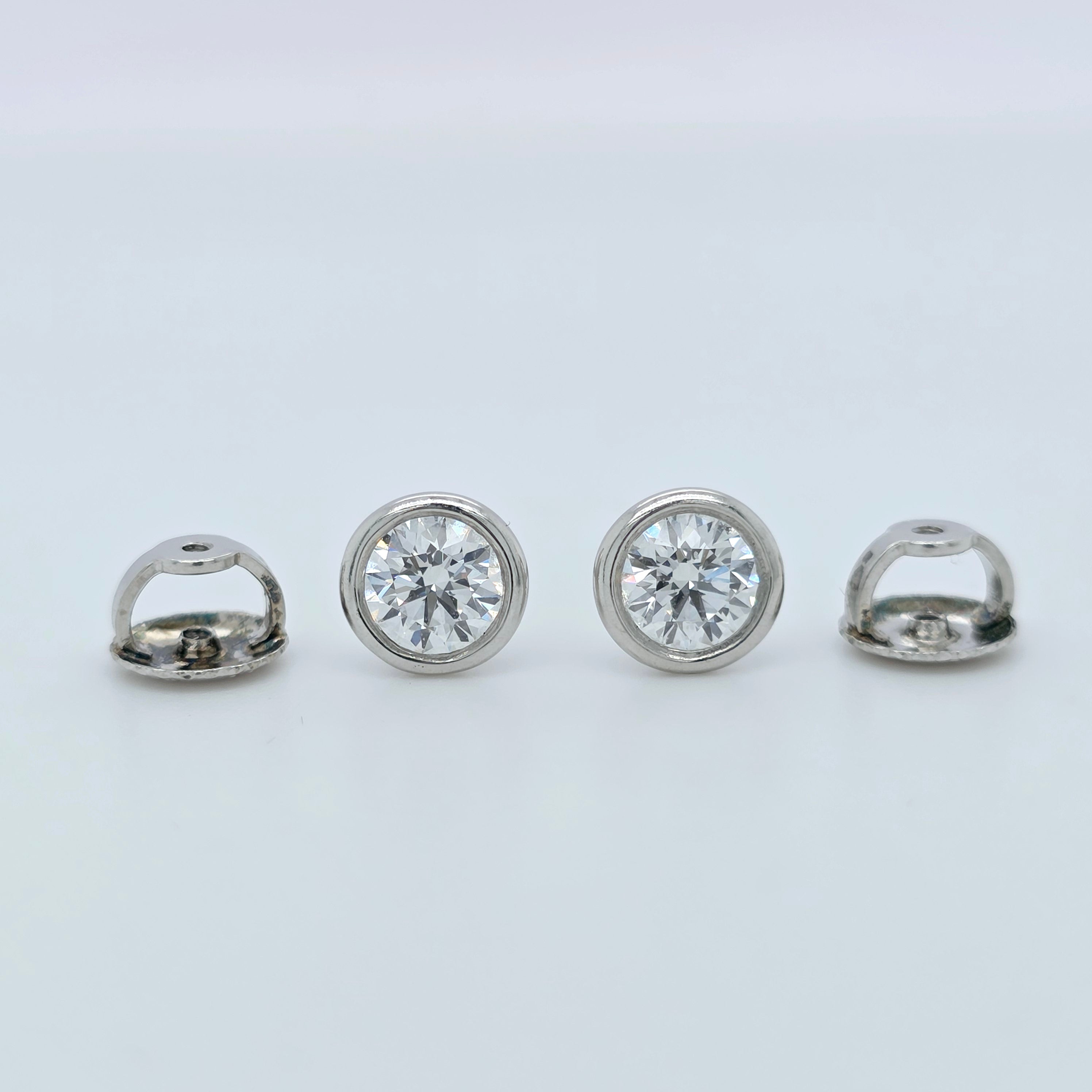 Tiffany & Co. Elsa Peretti 0.75ct Diamond Studs Chloe's Jewellers