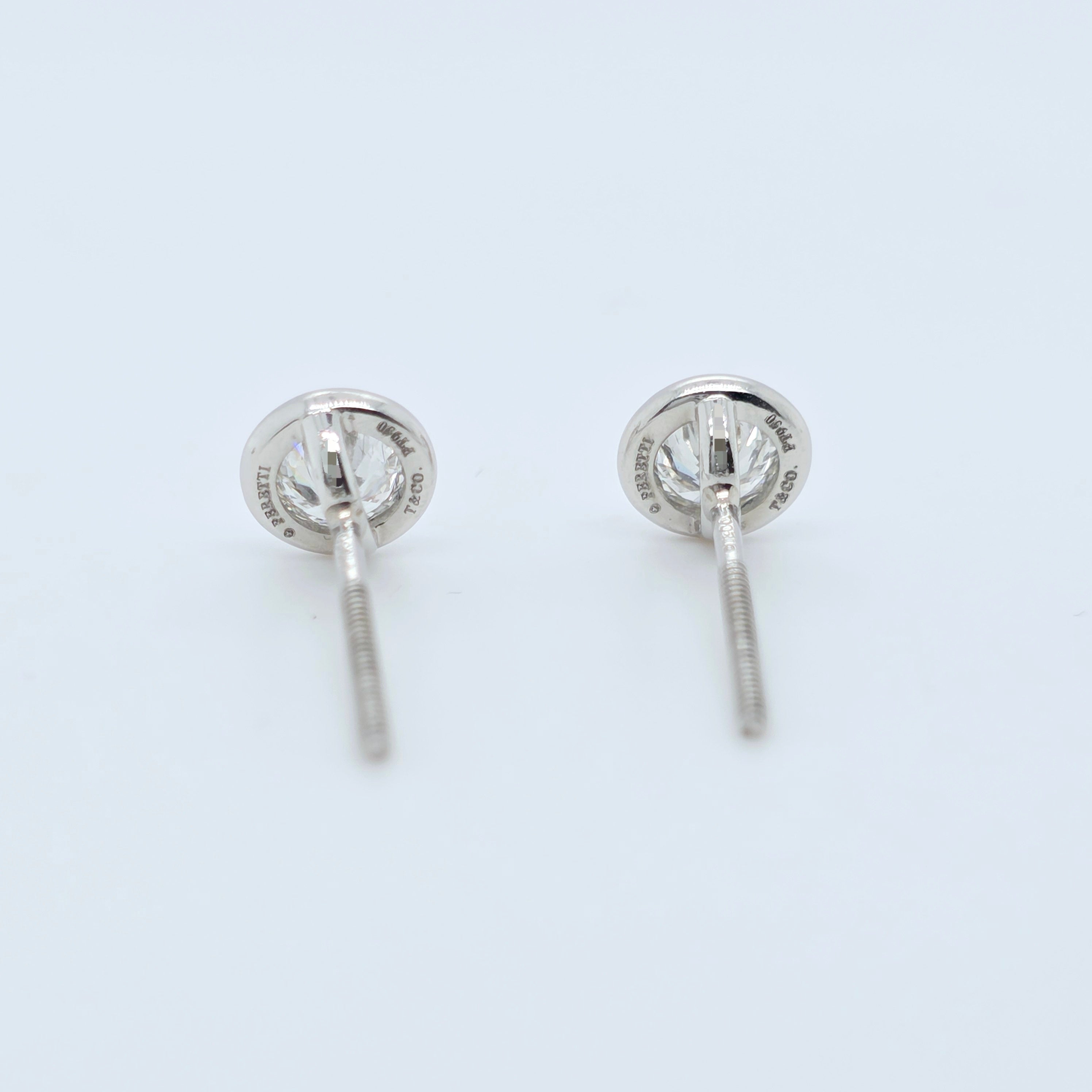 Tiffany & Co. Elsa Peretti 0.75ct Diamond Studs
