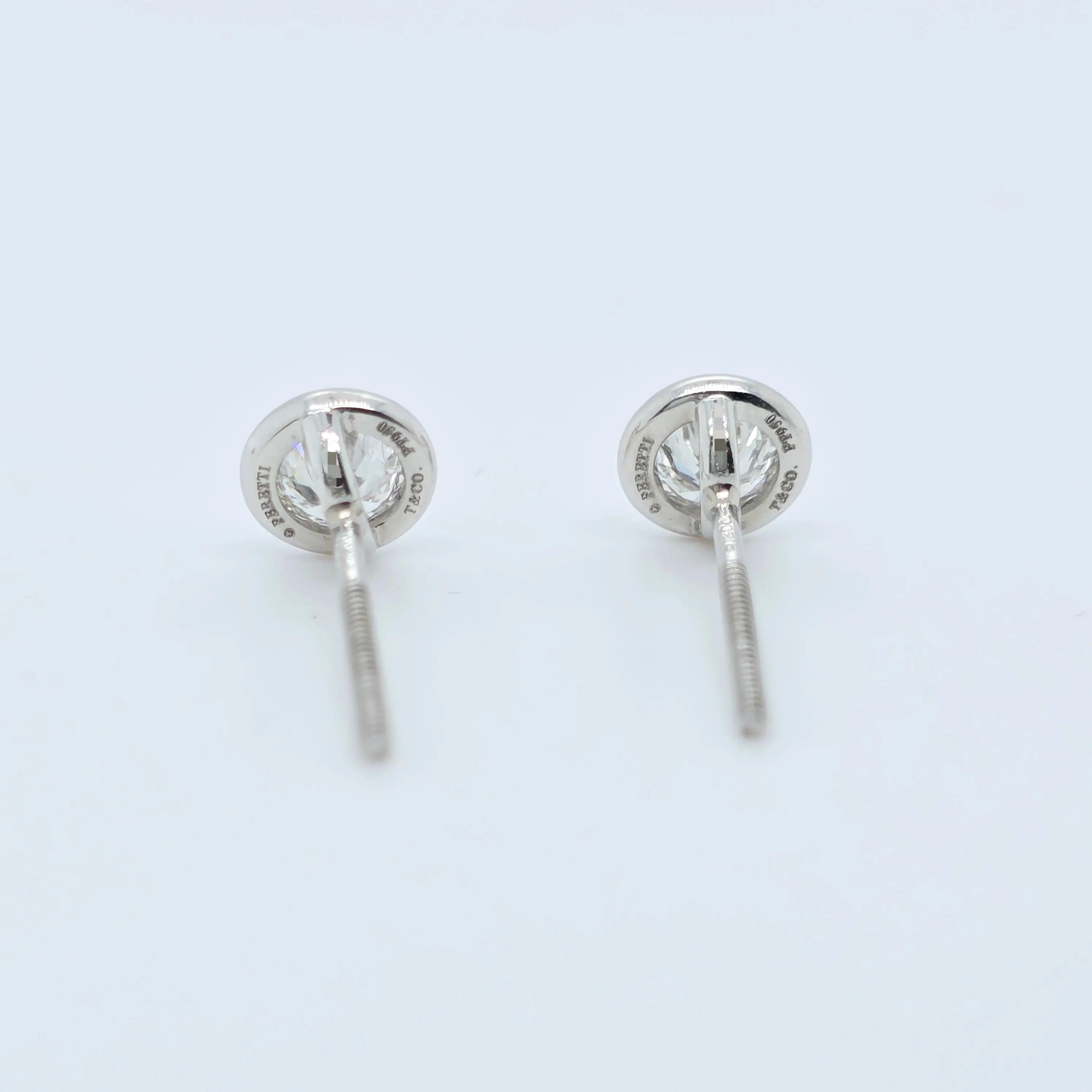 Tiffany & Co. Elsa Peretti 0.75ct Diamond Studs Chloe's Jewellers