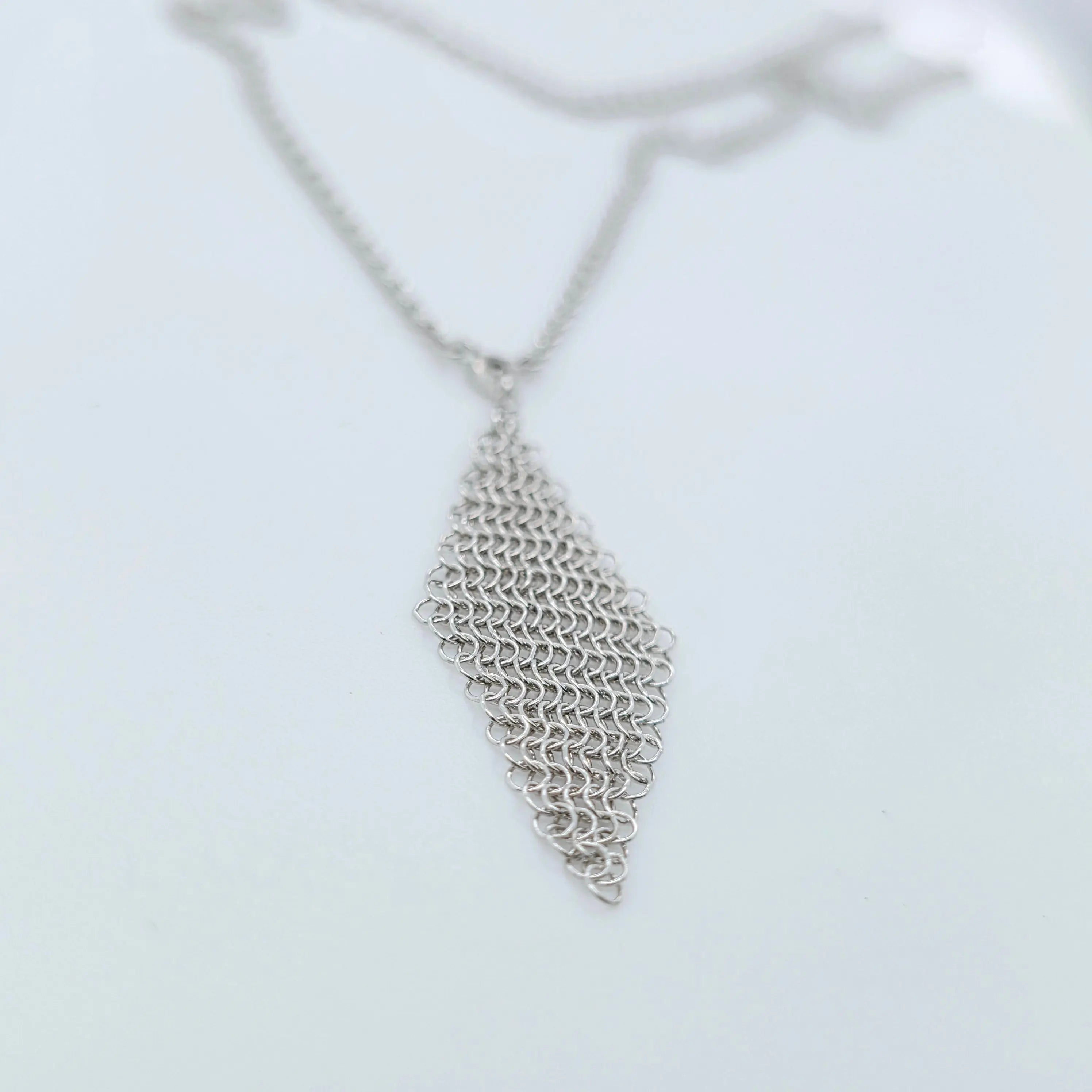 Tiffany Elsa Peretti Mesh Pendant in Sterling Silver Chloe's Jewellers