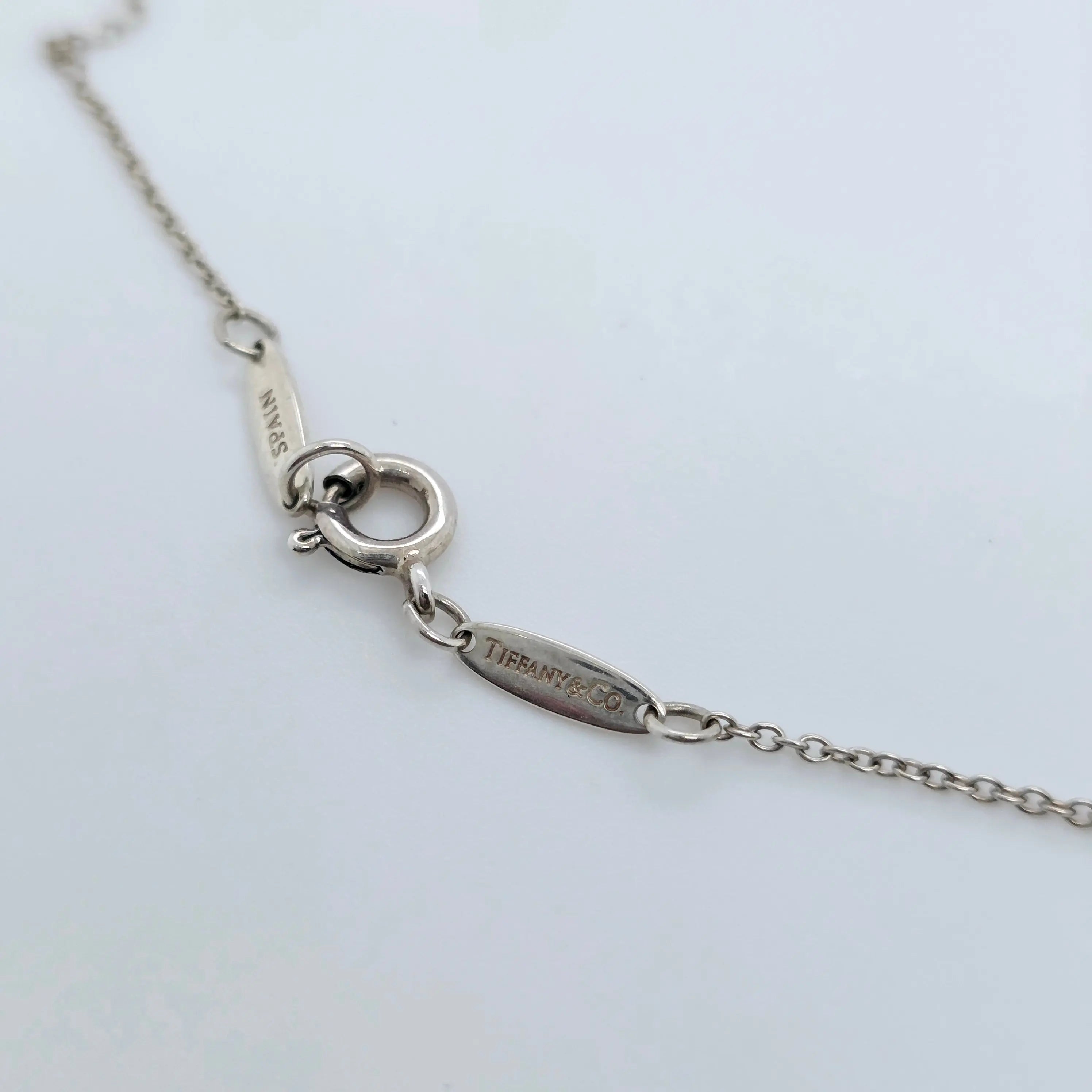 Tiffany & Co. Elsa Peretti Open Heart Pendant with Diamonds Chloe's Jewellers