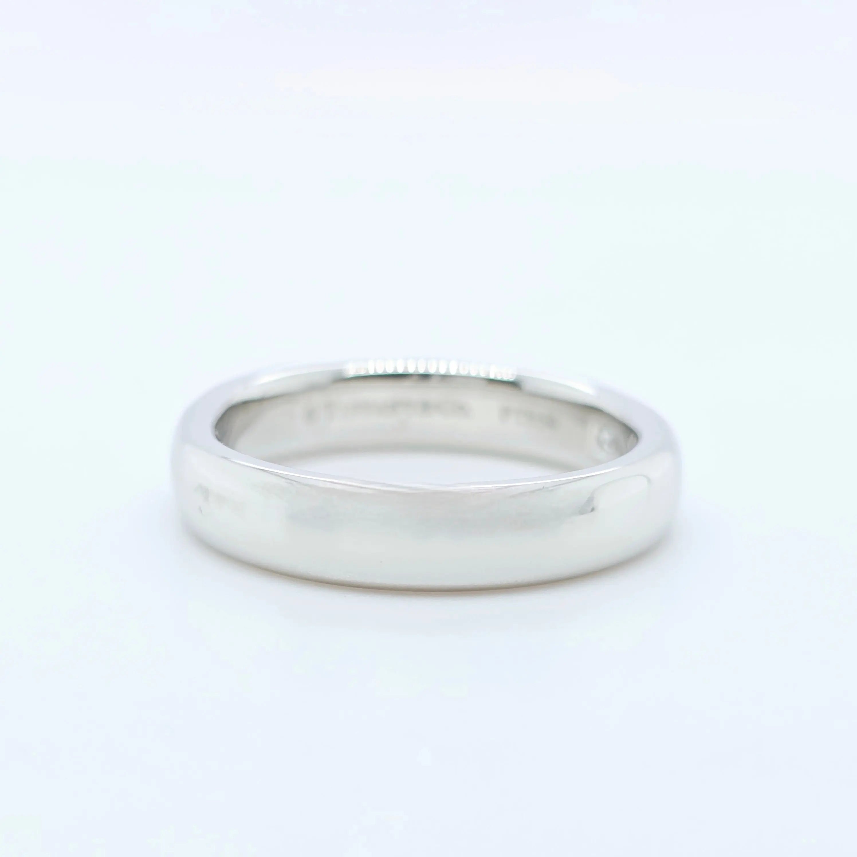 Tiffany & Co Lucida Diamond Band, Platinum , Size 50 Chloe's Jewellers