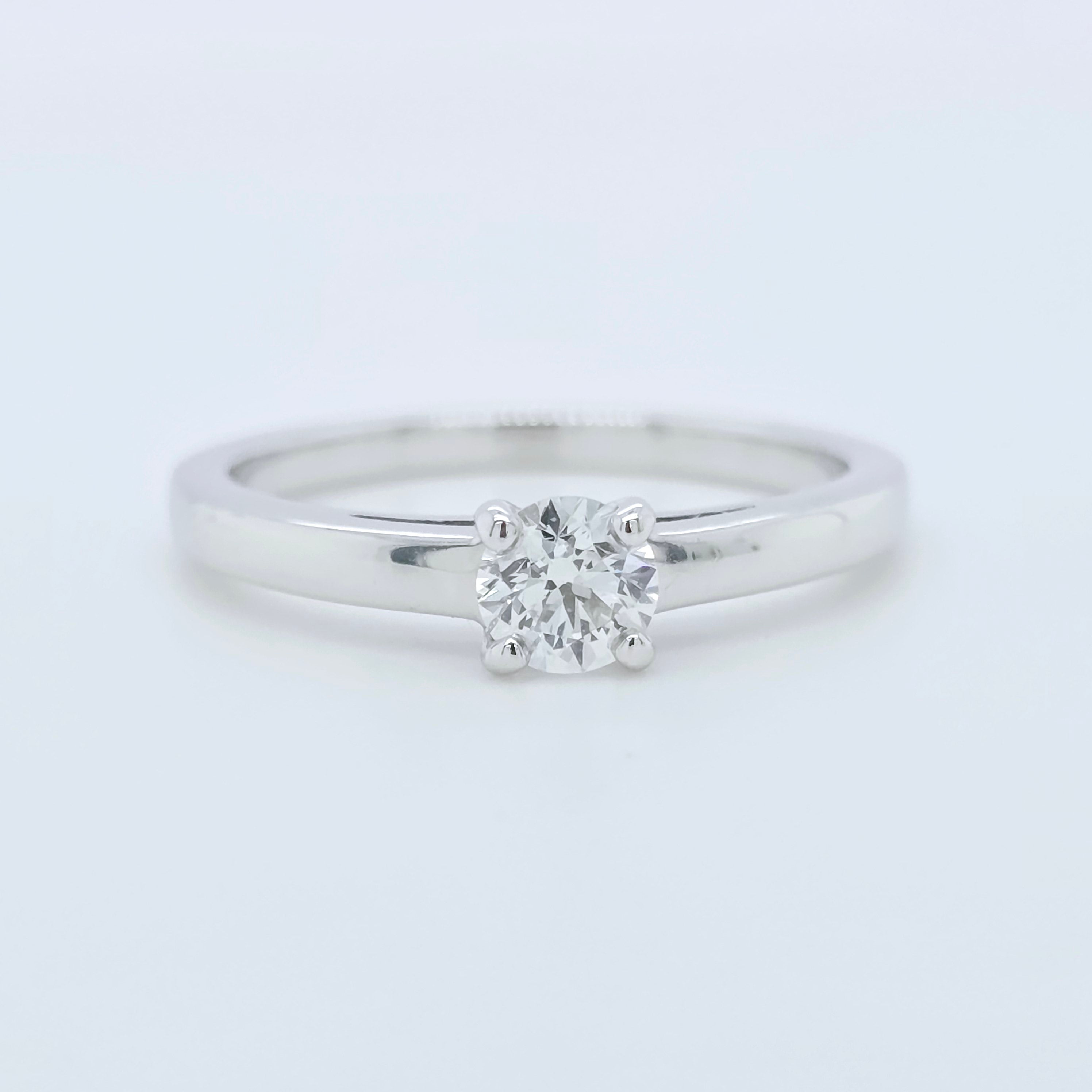 Bvlgari Diamond Ring | Platinum | Size M Chloe's Jewellers