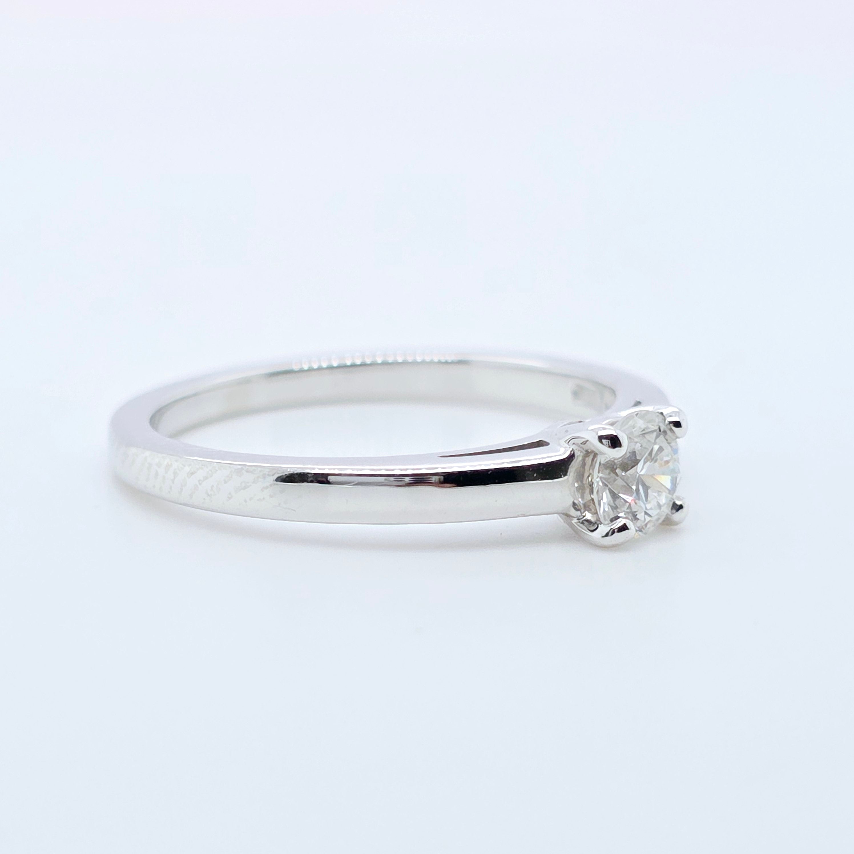 Bvlgari Diamond Ring | Platinum | Size M Chloe's Jewellers