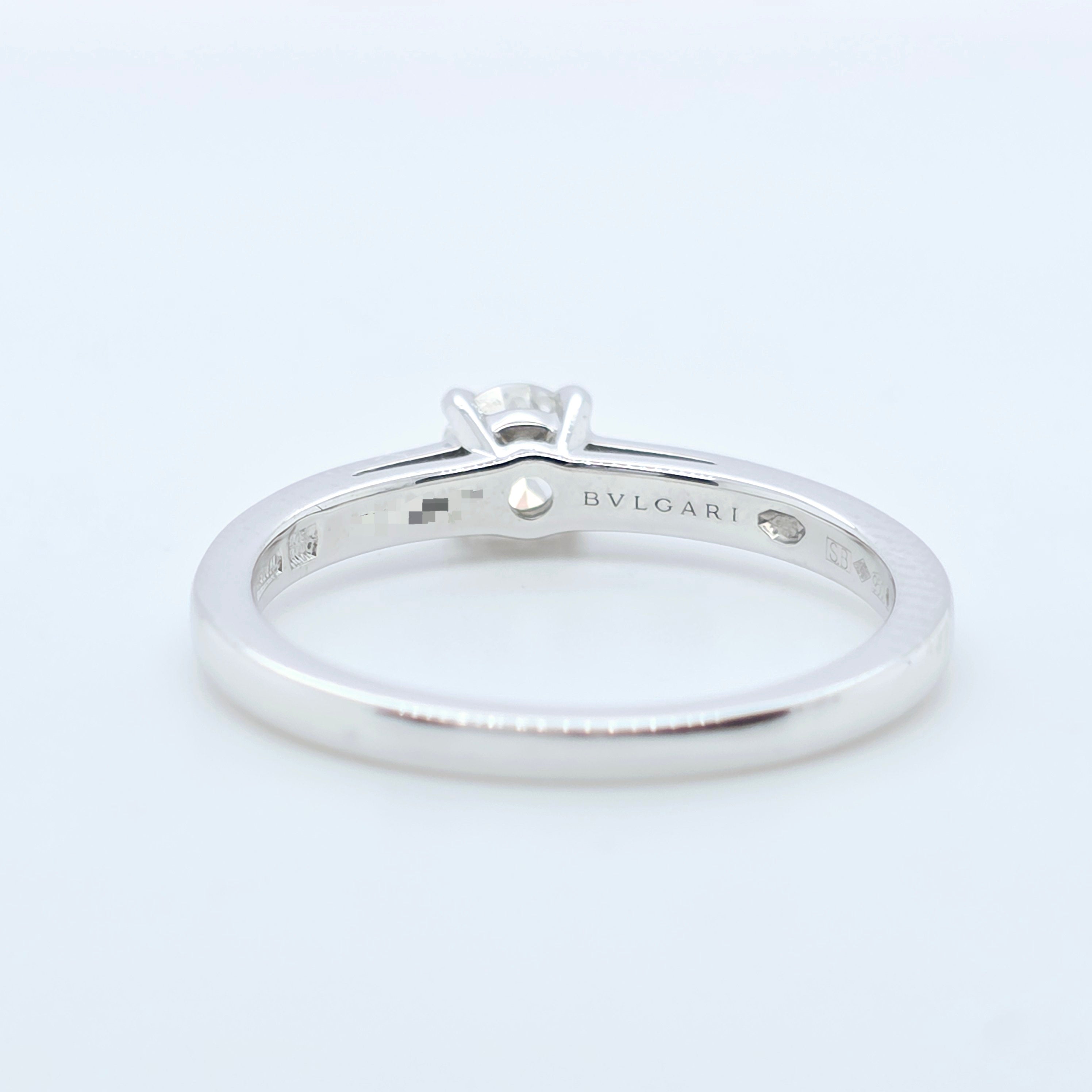 Bvlgari Diamond Ring | Platinum | Size M