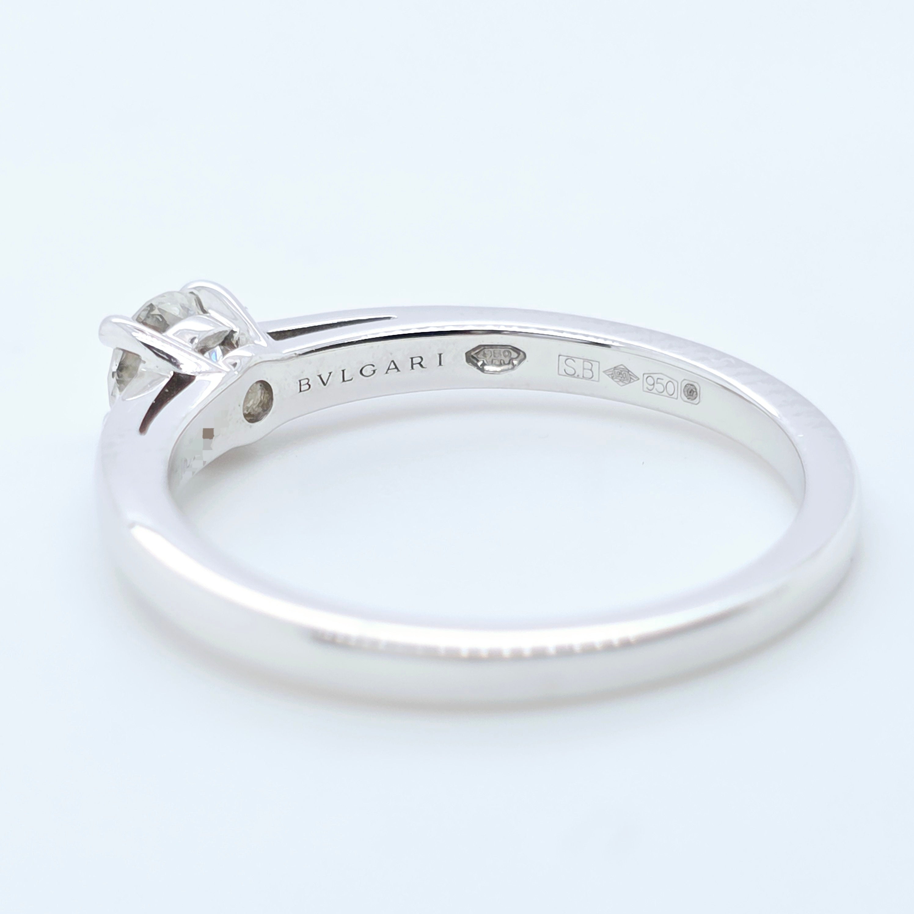 Bvlgari Diamond Ring | Platinum | Size M