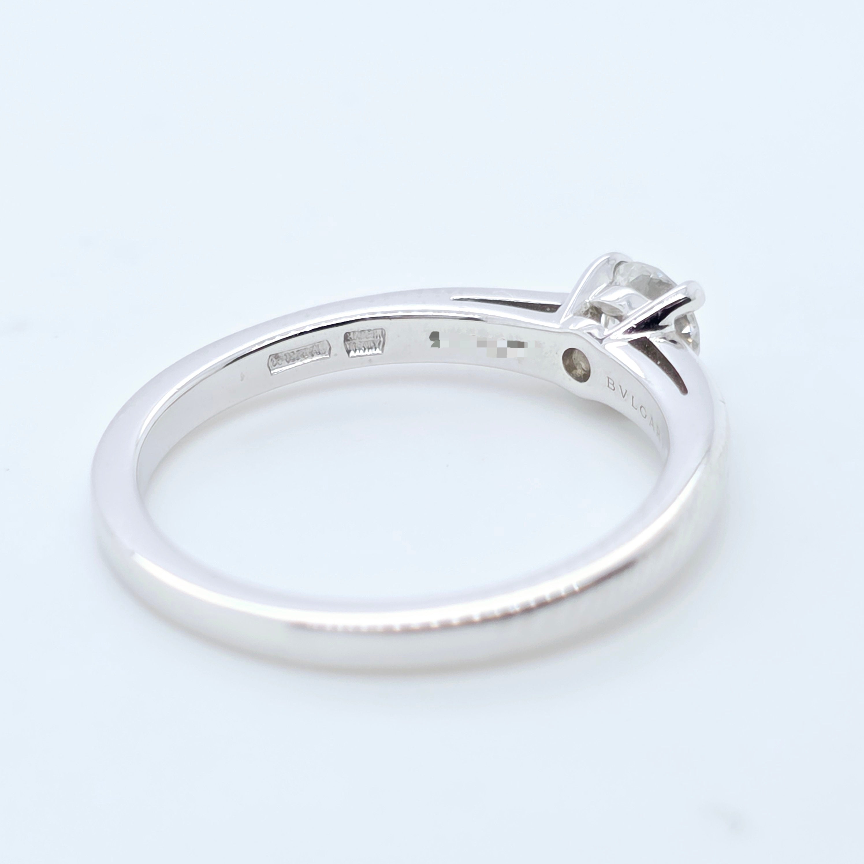 Bvlgari Diamond Ring | Platinum | Size M