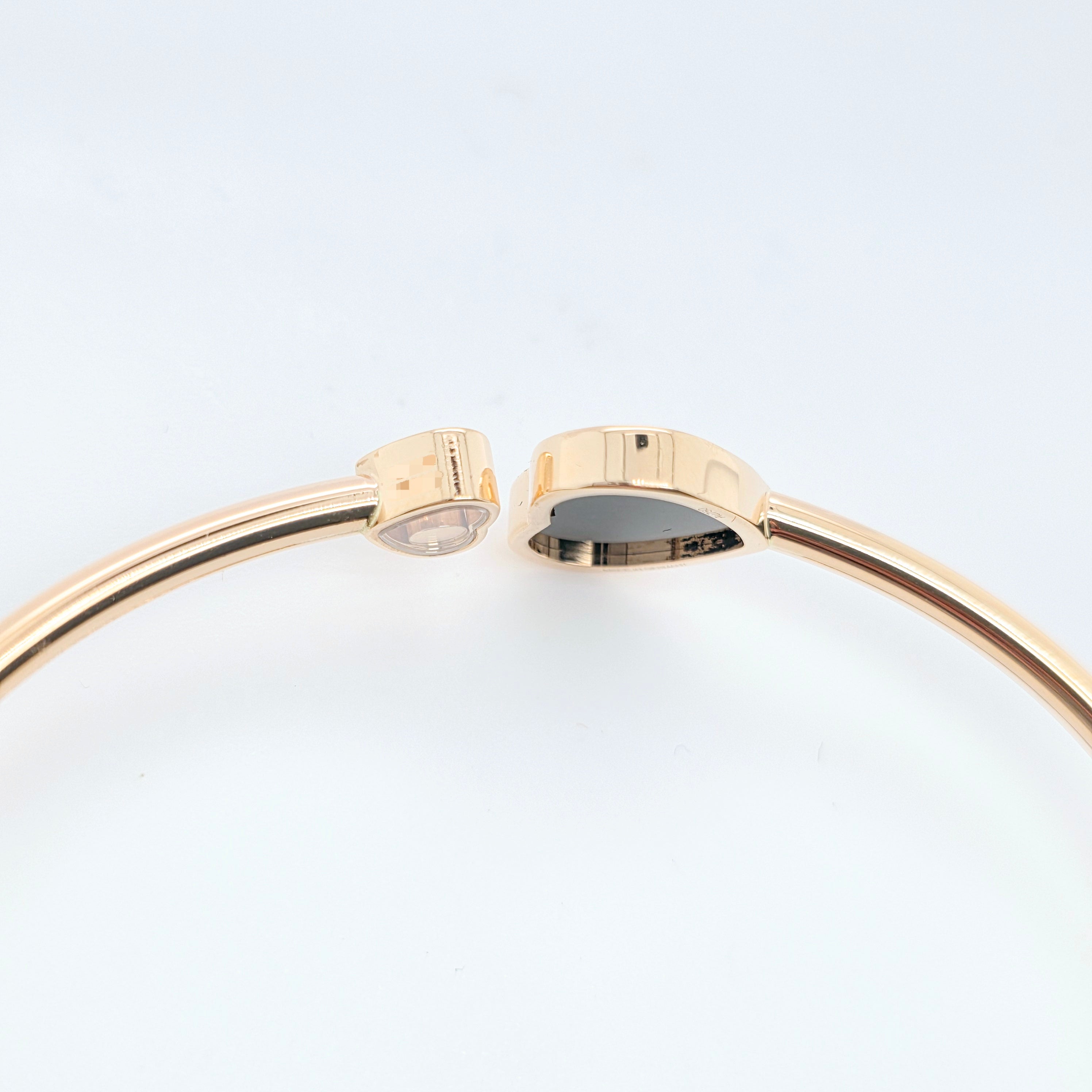 Chopard Happy Hearts Opal Bracelet, 18ct Rose Gold and Diamonds, Size 17-Medium