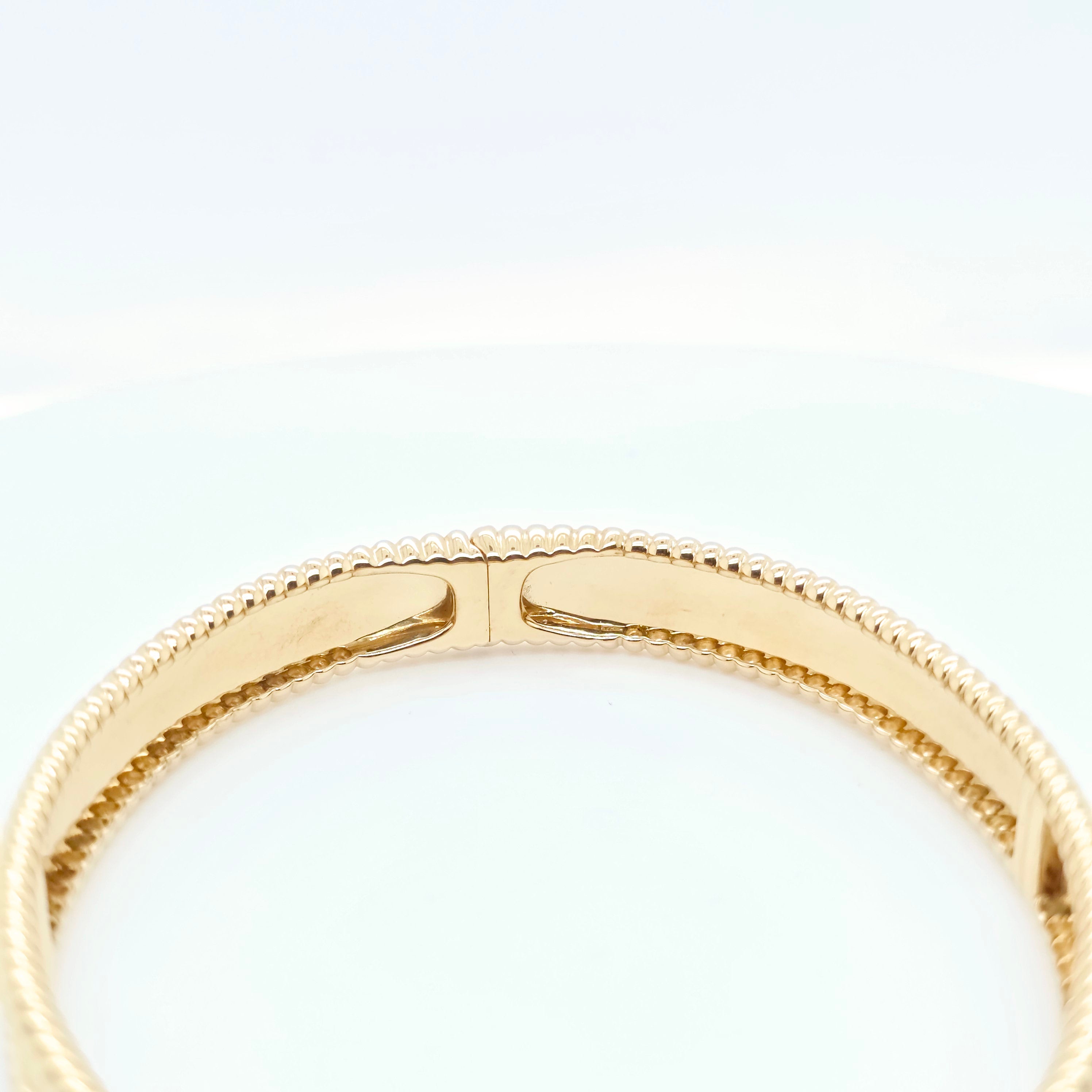 Van Cleef & Arpels Perlee Signature Bracelet, Medium Model, 18ct Yellow Gold Chloe's Jewellers