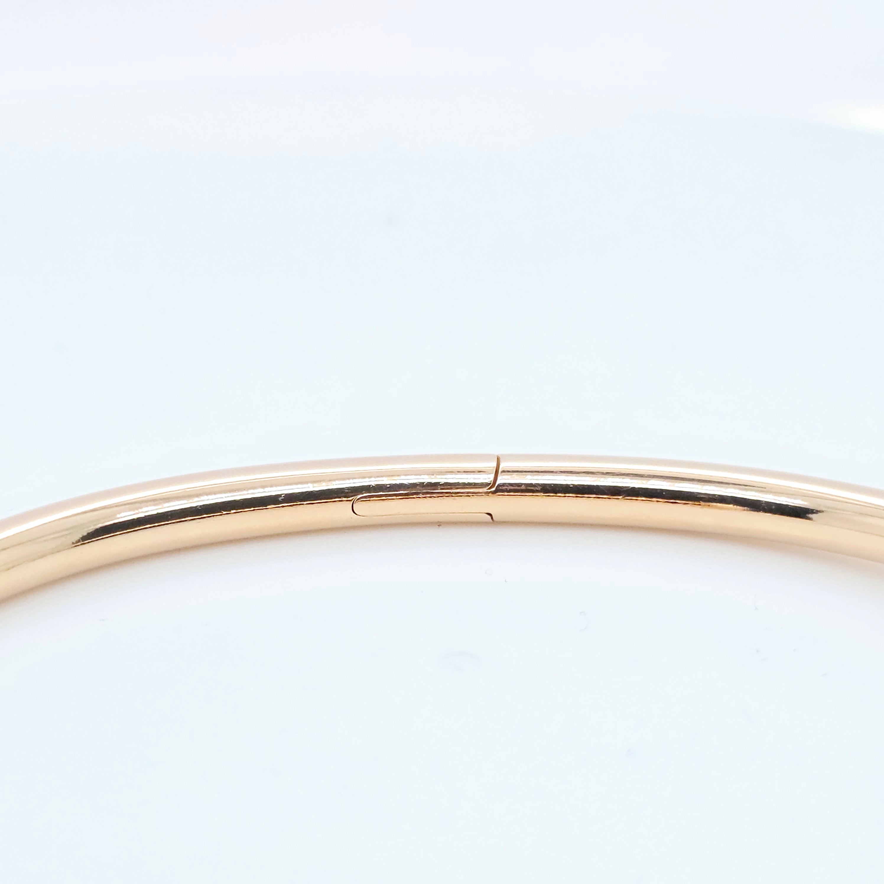 Cartier Juste Un Clou Bracelet, Classic Model, 18ct Rose Gold, Size 17, Pouch Chloe's Jewellers