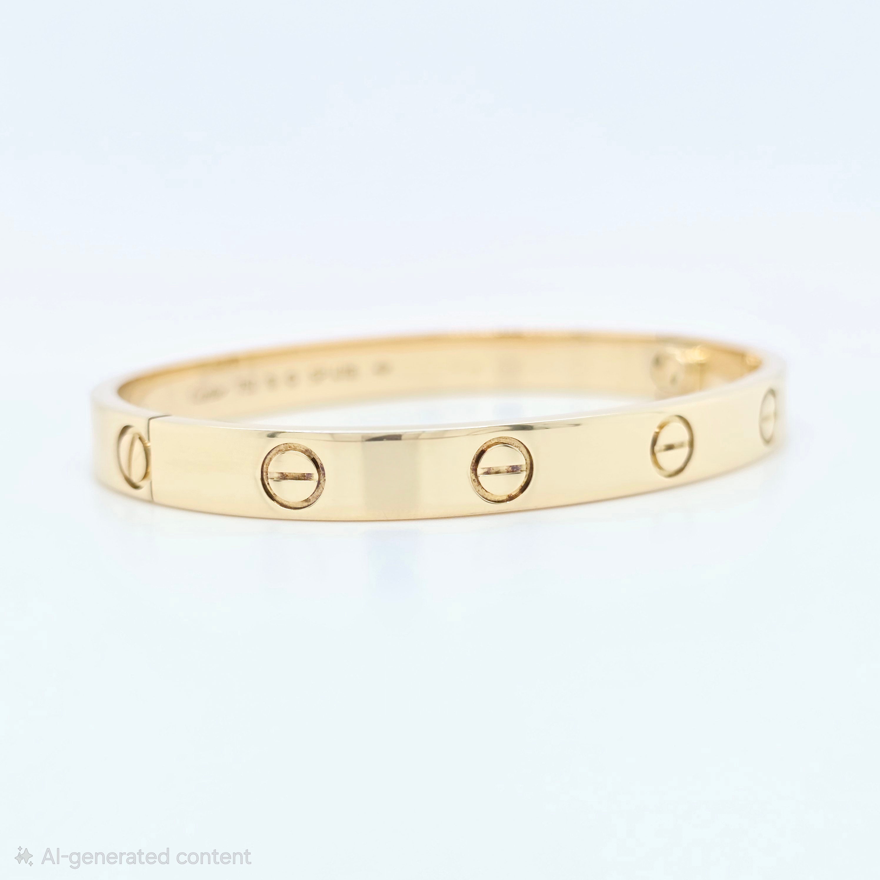 Cartier Love Bracelet, Classic Model, 18ct Yellow Gold, Size 16, Cartier Box
