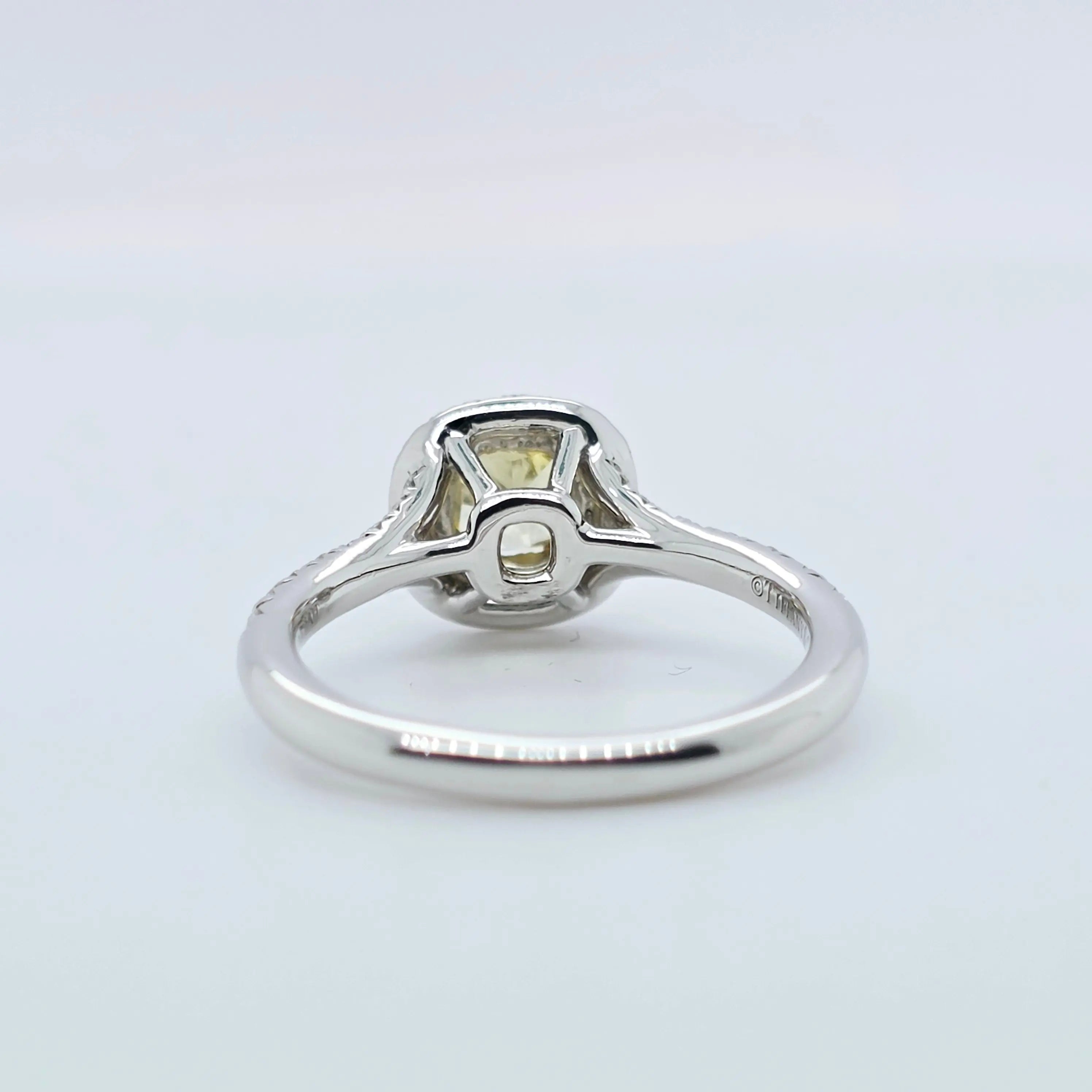 Pre-Owned | Tiffany & Co. Soleste Fancy Intense Yellow Diamond Ring Chloe's Jewellers