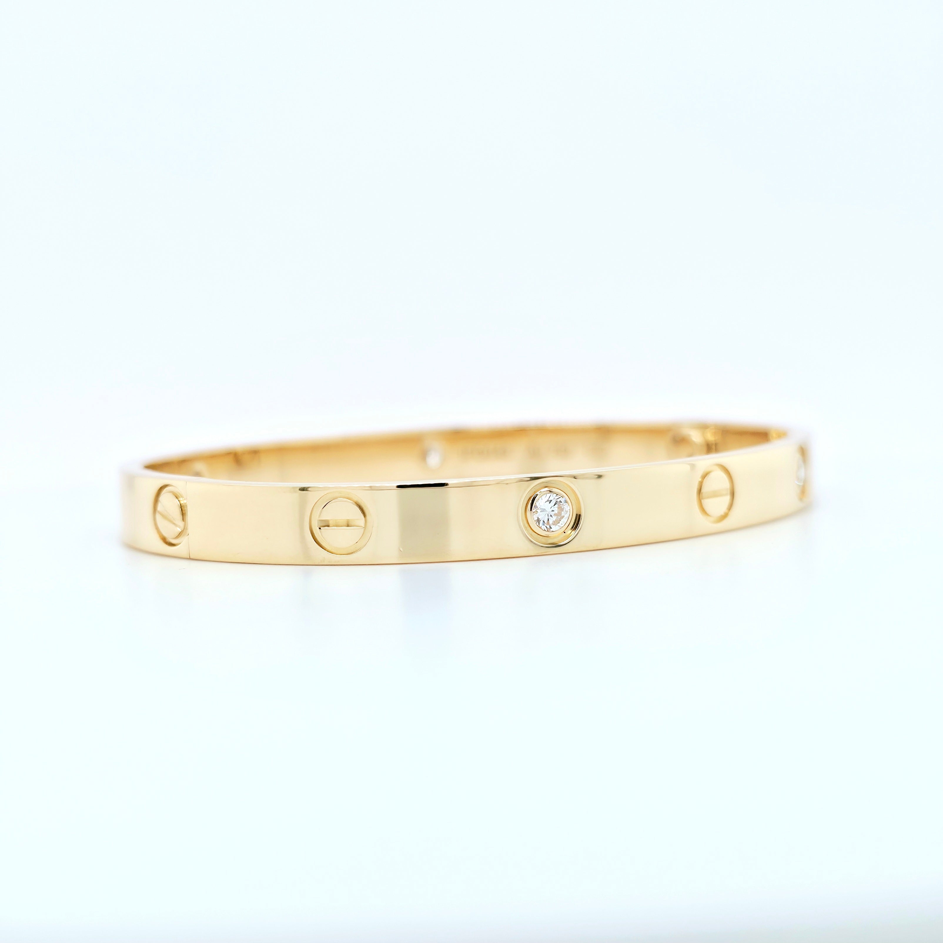 Cartier Love Bracelet, Classic Model, 18ct Yellow Gold, Size 17, Cartier Box & Papers 2020