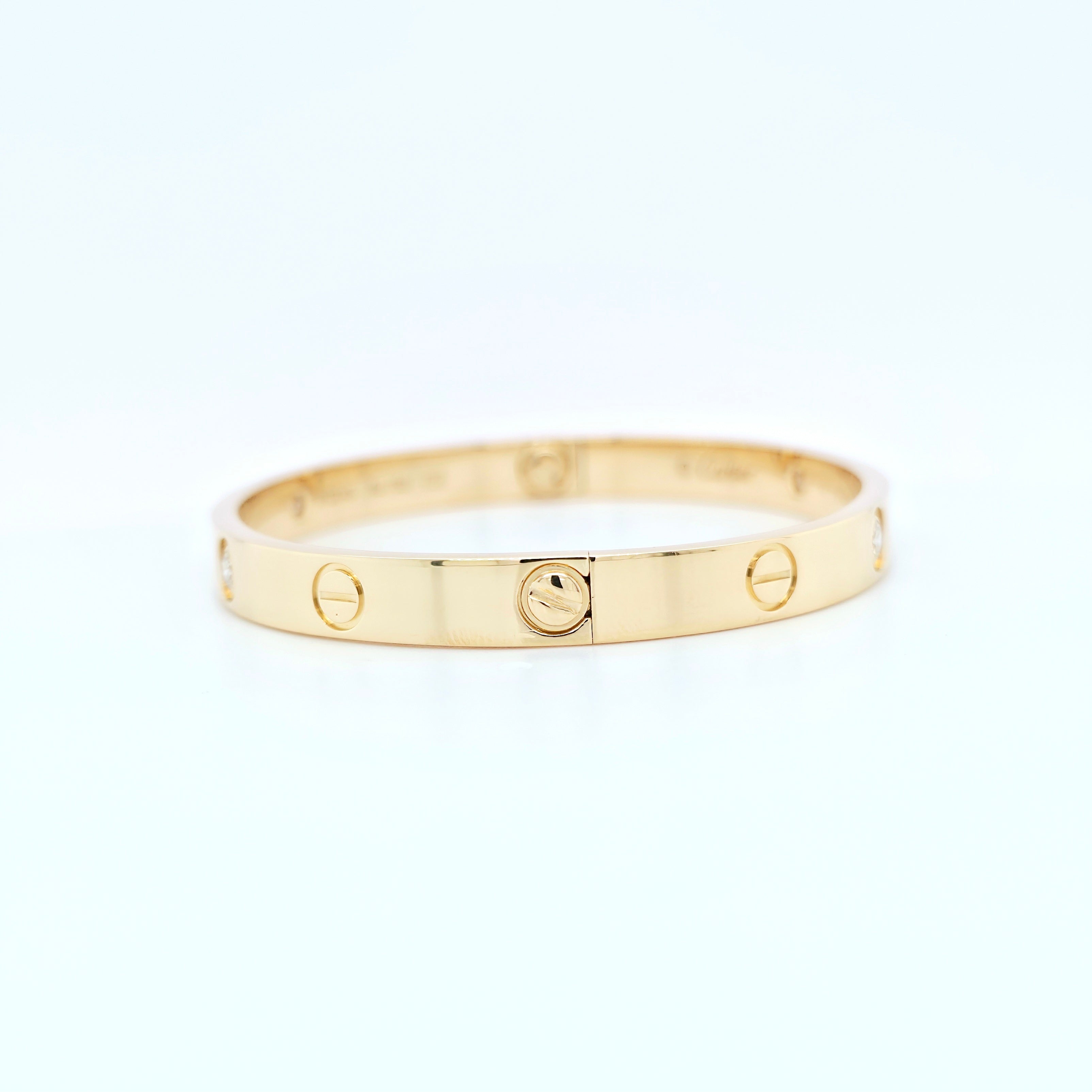 Cartier Love Bracelet, Classic Model, 18ct Yellow Gold, Size 17, Cartier Box & Papers 2020 Chloe's Jewellers