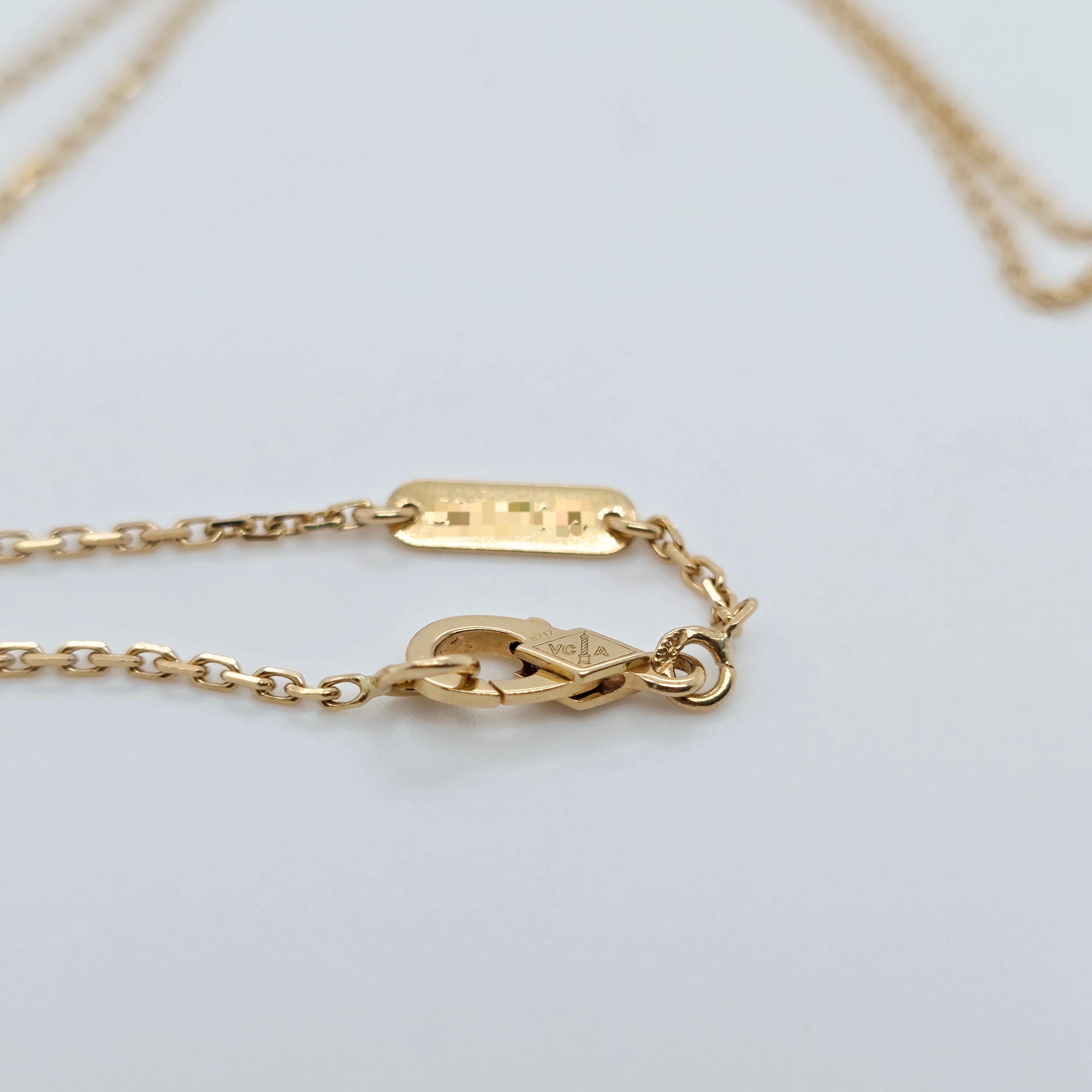 Van Cleef & Arpels Vintage Alhambra Pendant, Black Onyx, 18k Yellow Gold Chloe's Jewellers