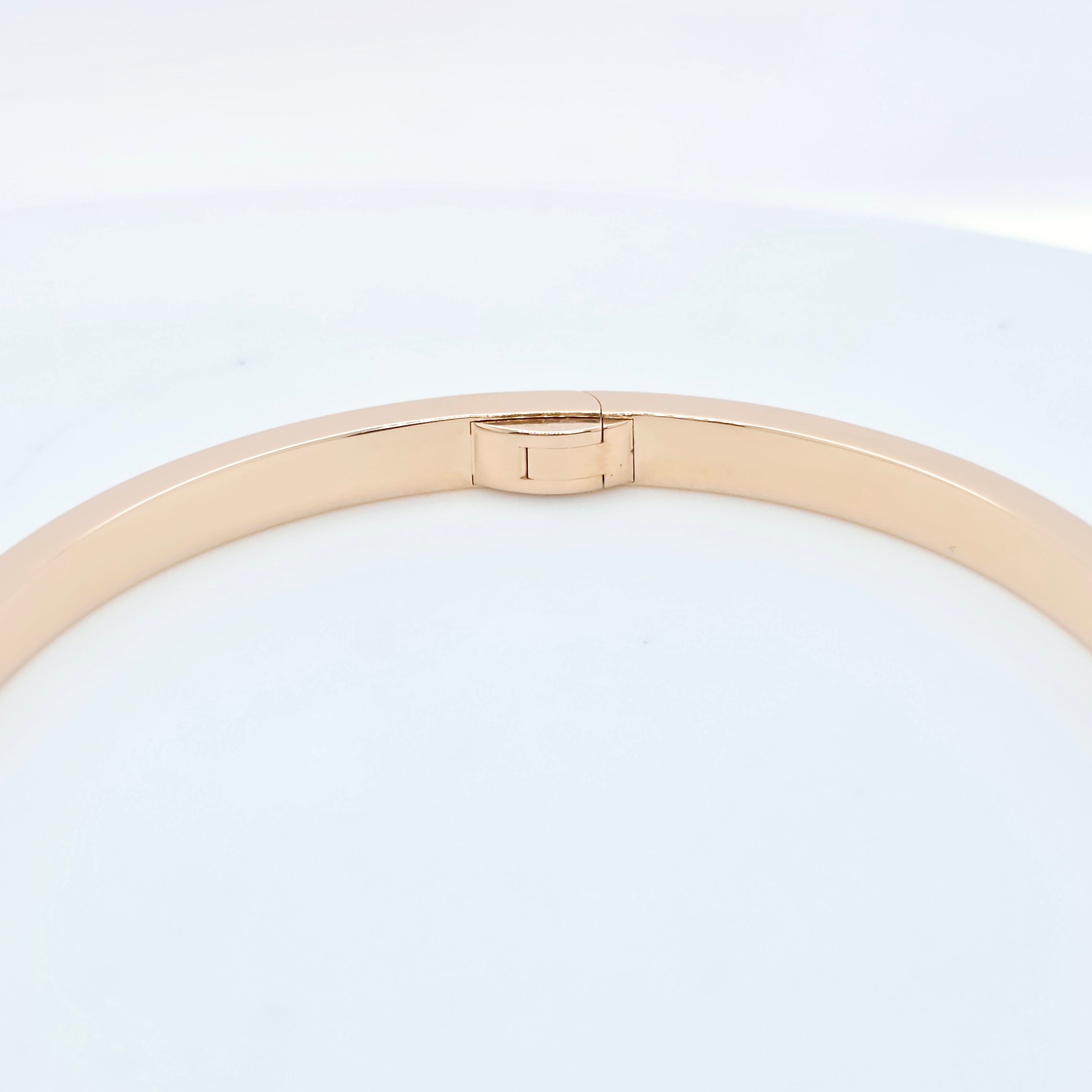 Cartier Love Bracelet, Small Model,, 18ct Rose Gold, Size 17, Cartier Pouch Chloe's Jewellers
