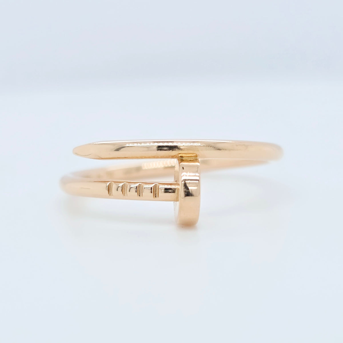 Cartier Juste Un Clou Ring, Small Model,Size 57, 18ct Rose Gold, Box