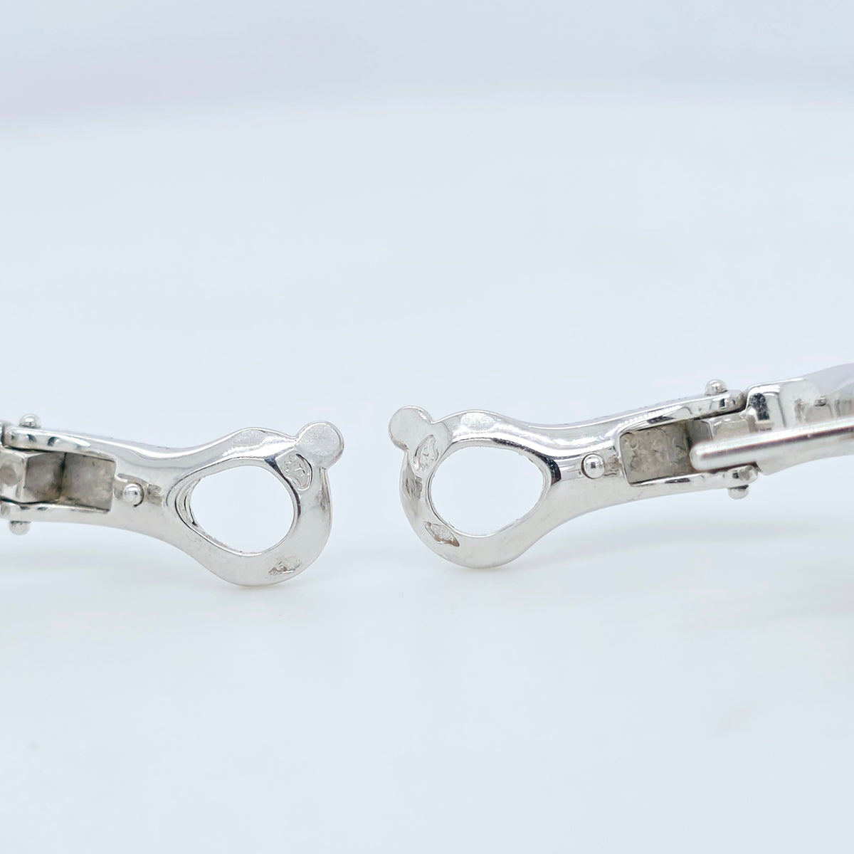 Van Cleef & Arpels Small Model, Frivole Diamond Earrings, 18ct White Gold, Box