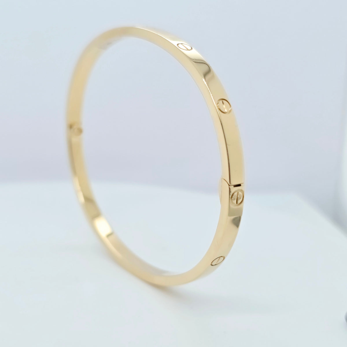 Cartier Love Bracelet, Small Model, 18ct Yellow Gold, Size 17