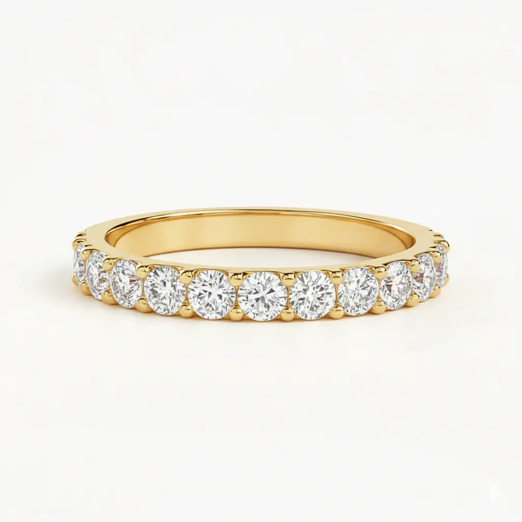 Claw Diamond Full Eternity Ring Chloe's Jewellers